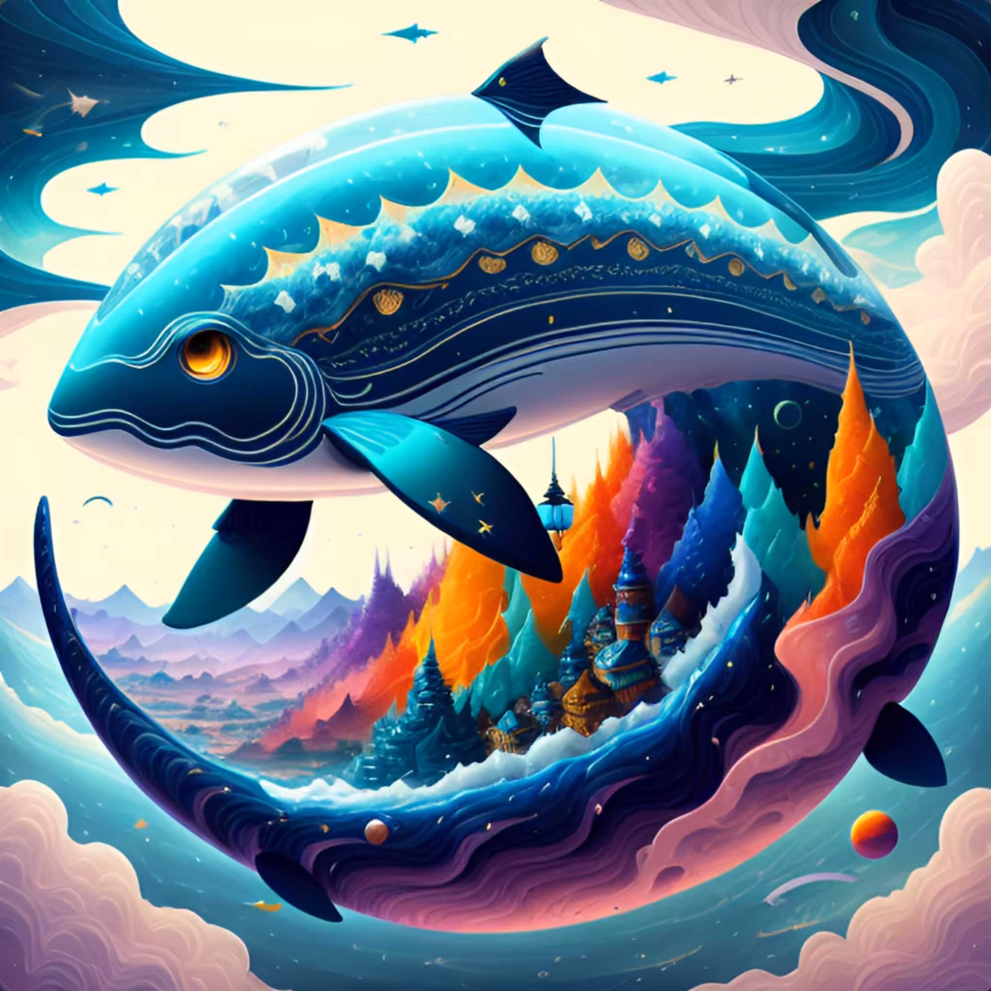 Chudo-Yudo whale fish