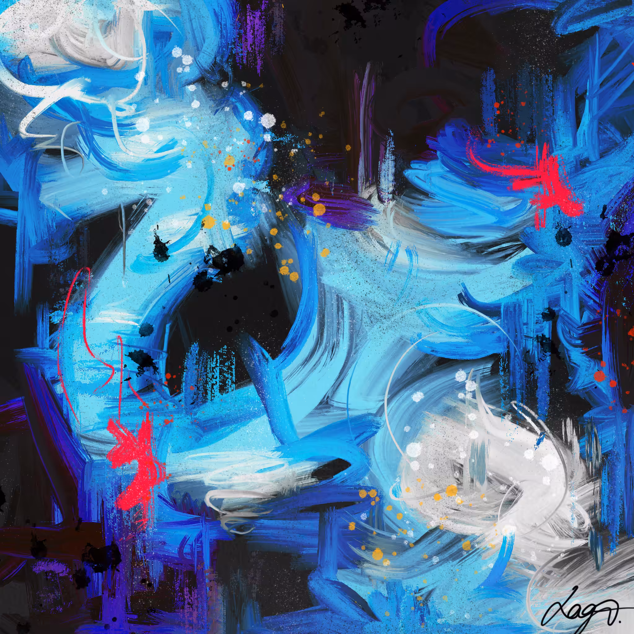 "Ice Flow" #7/7