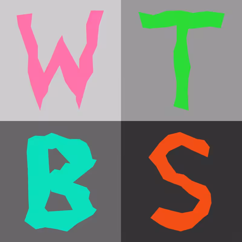 Waiting To Be Signed Logo with Wobbles #171