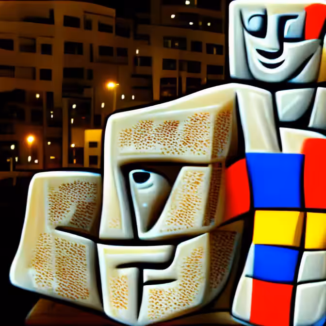 Cubist Sculpture 4