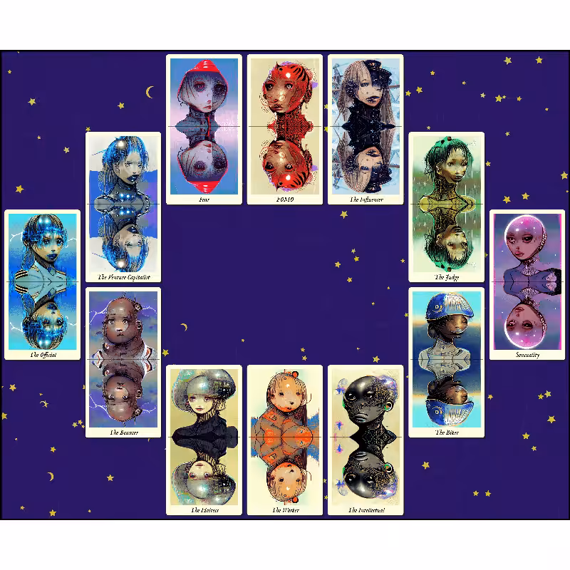 Reflexions - the fxhash tarot #11