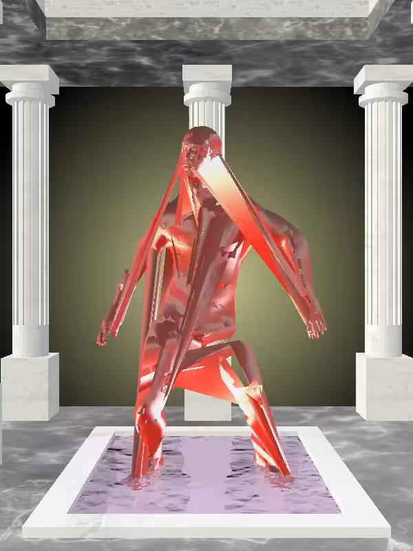 HeavenComputer: The Dancing Bright Red Man #956
