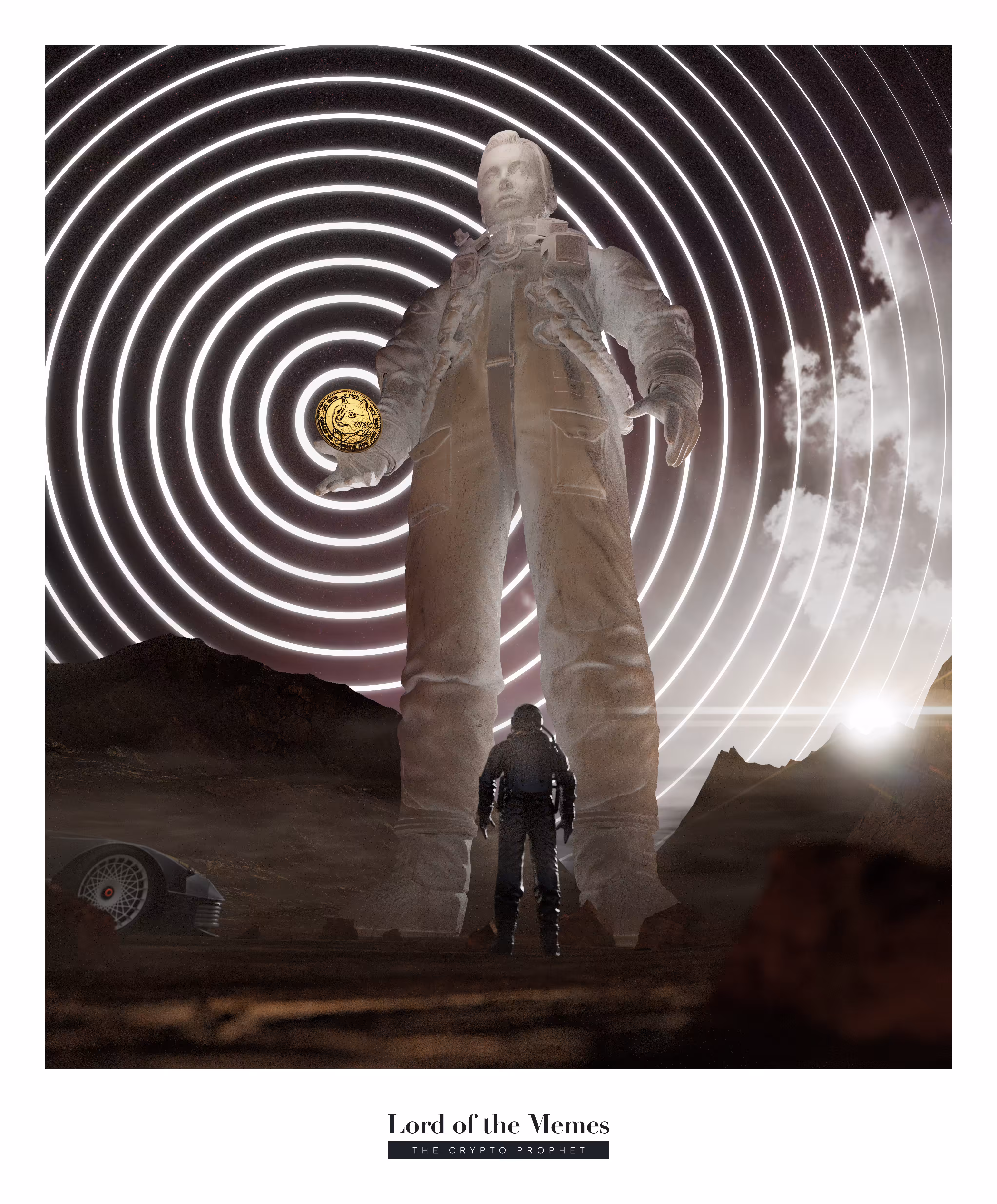 Lord of the Memes - THE CRYPTO PROPHET - Artwork