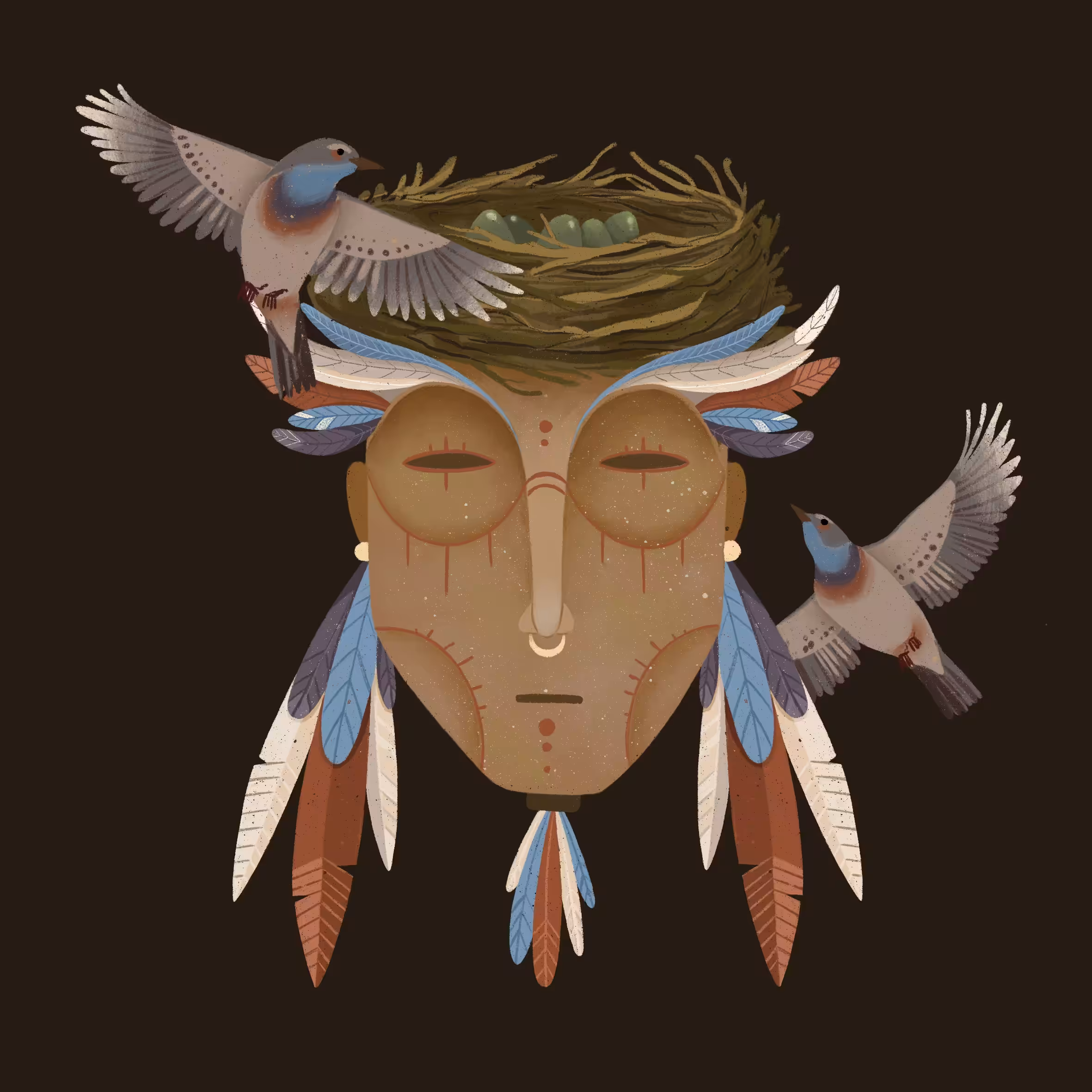 Feathered shaman