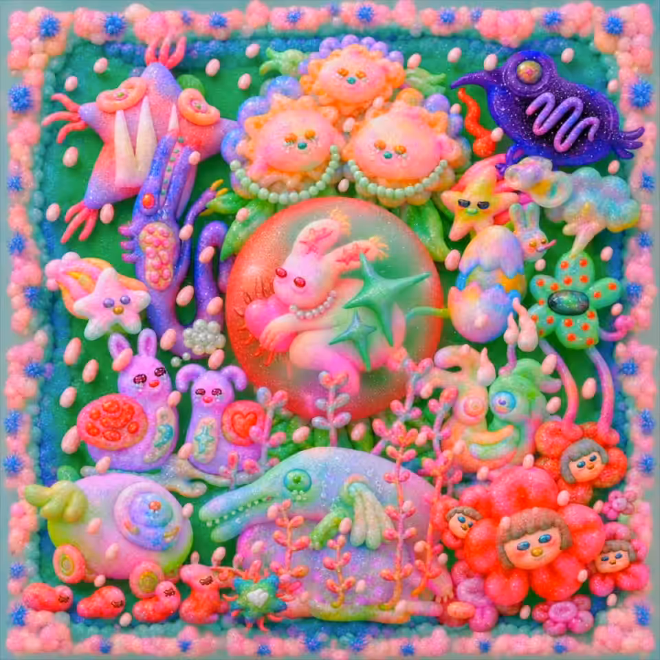 Forecast Loops: Moonlit Metamorphosis