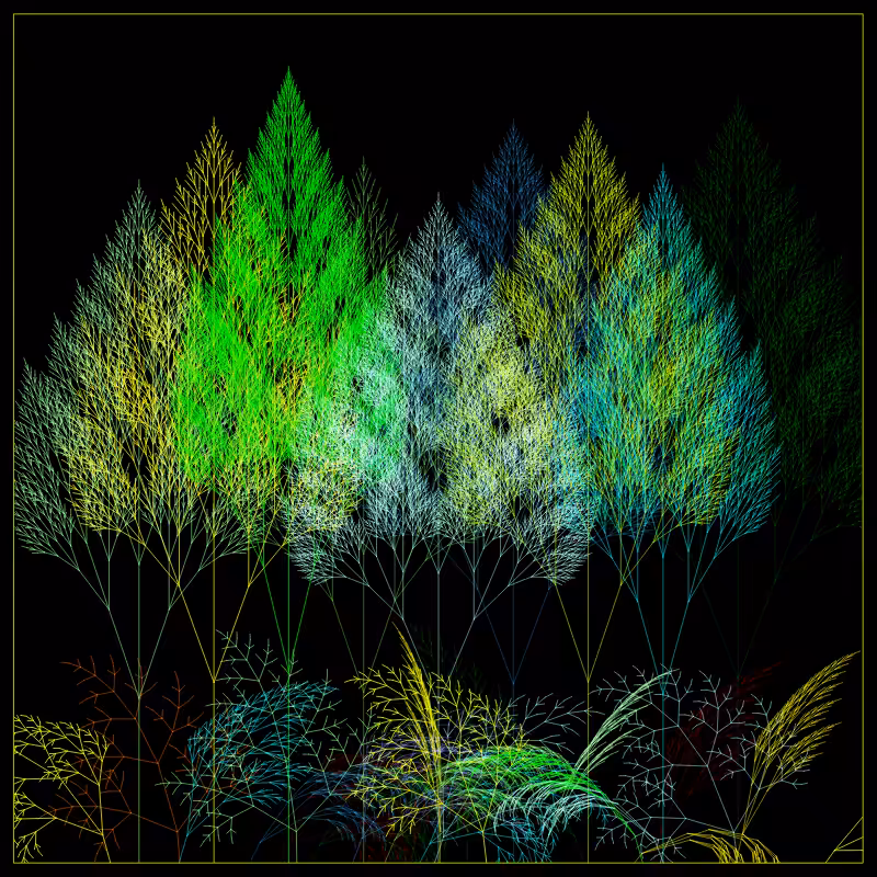 Fractal Forest #179