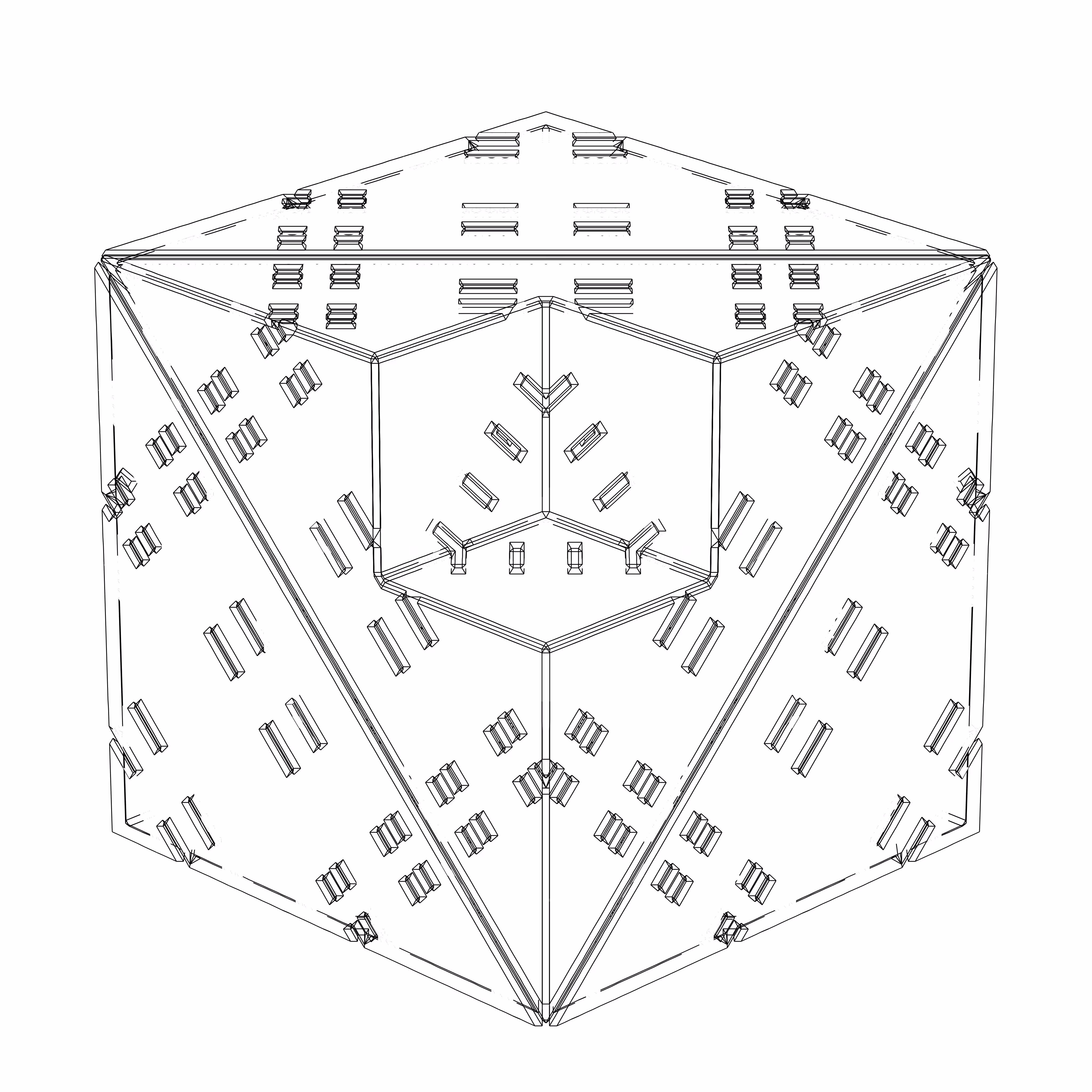 LL21 Alien Art Cube #301