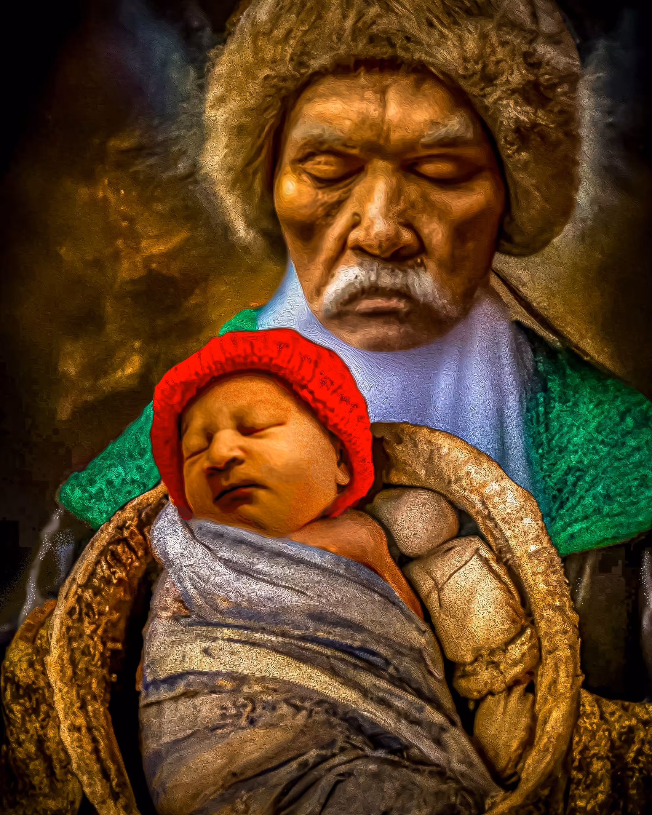 Blessing Baby New Year