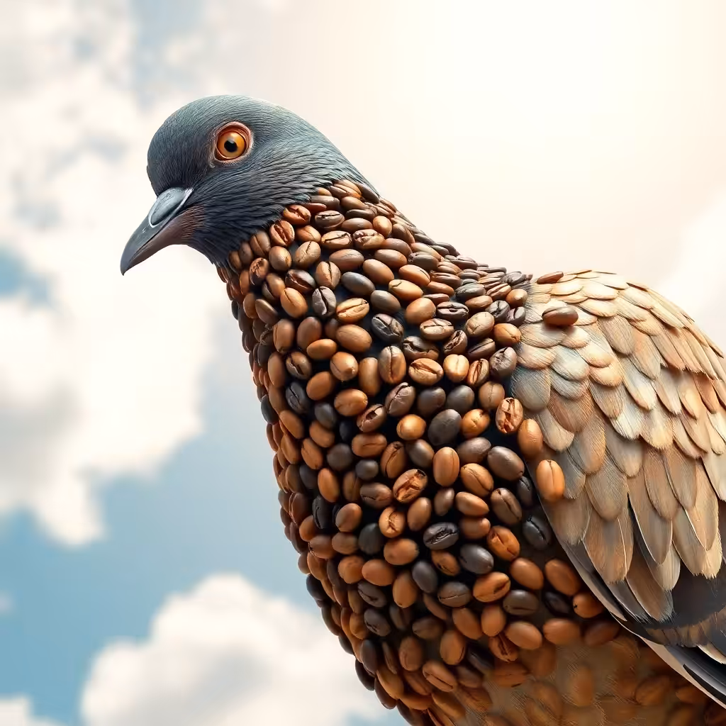 Coffee Pigeon 001