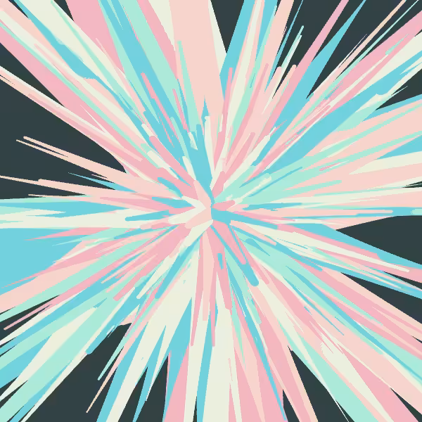 drip flower painting #5