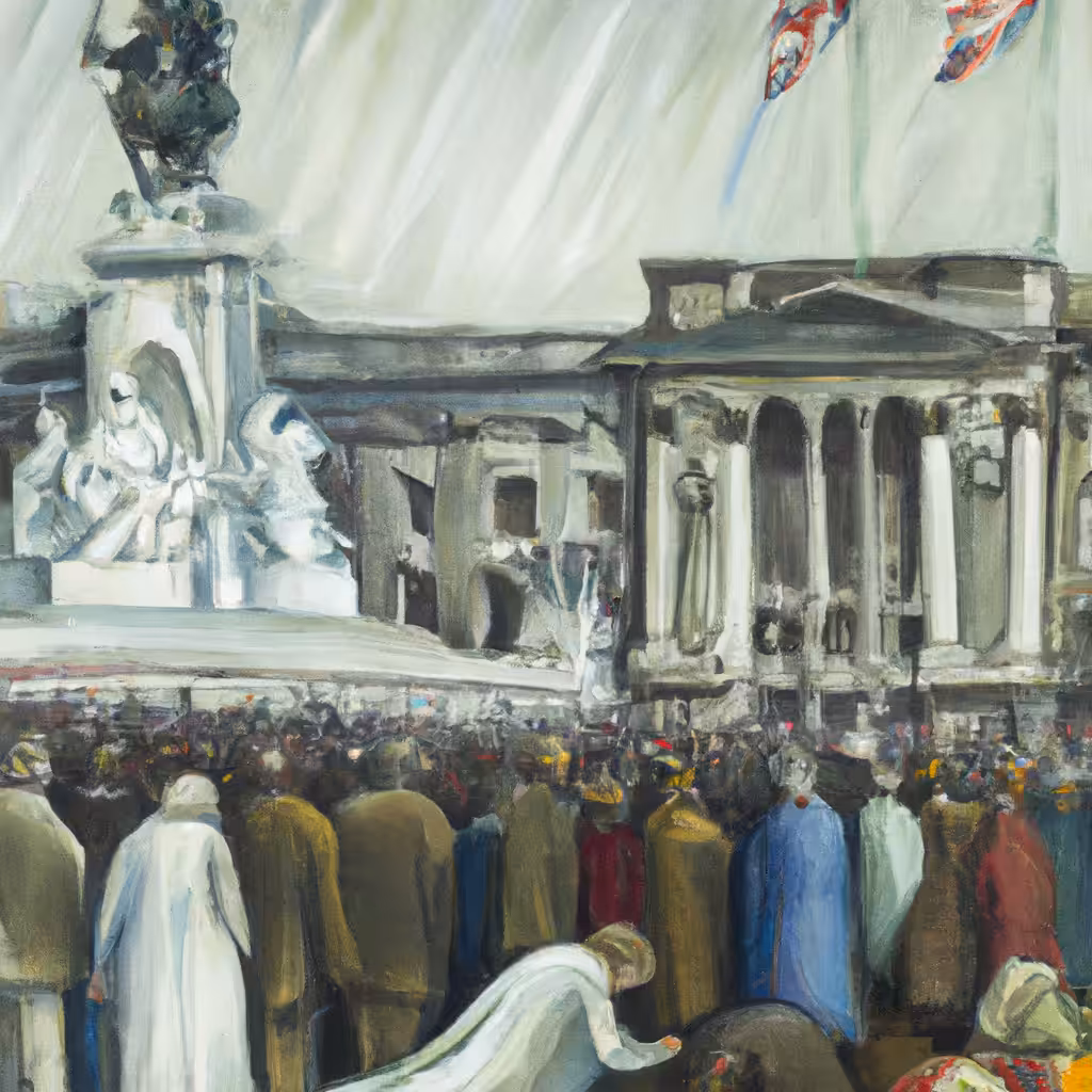 London in grief
