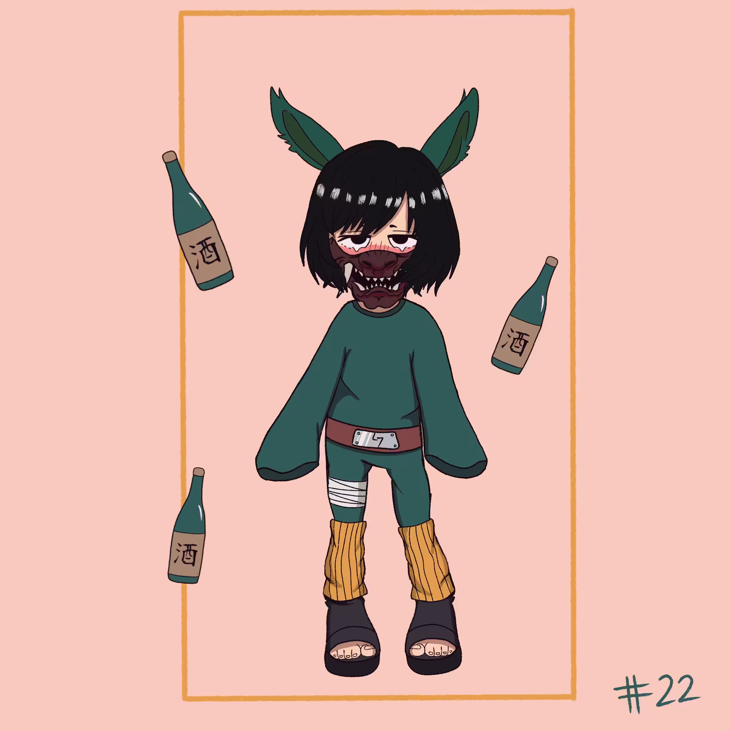 Drunken Fist Ninja Oni - 22