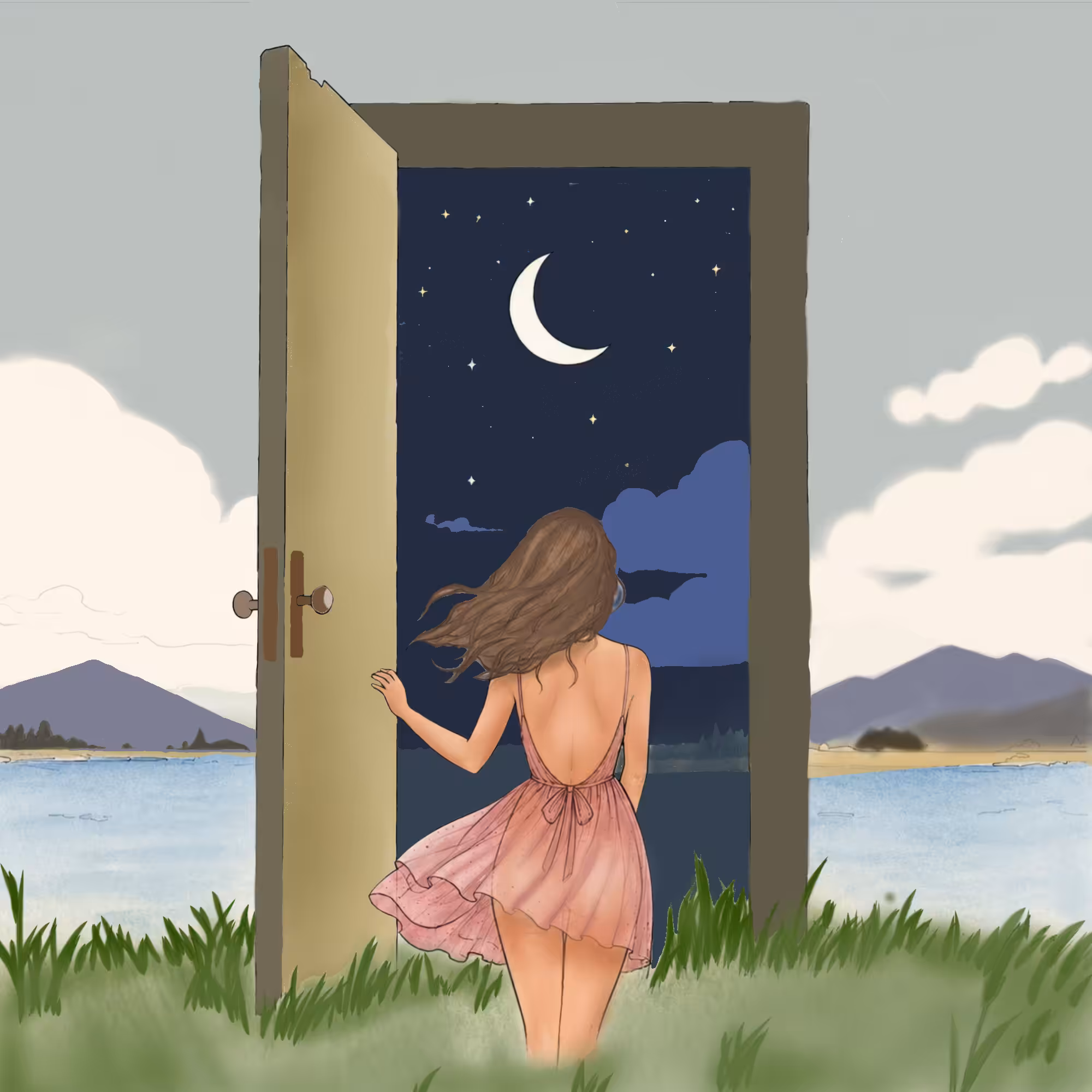 Digital paint : Where Night Begins