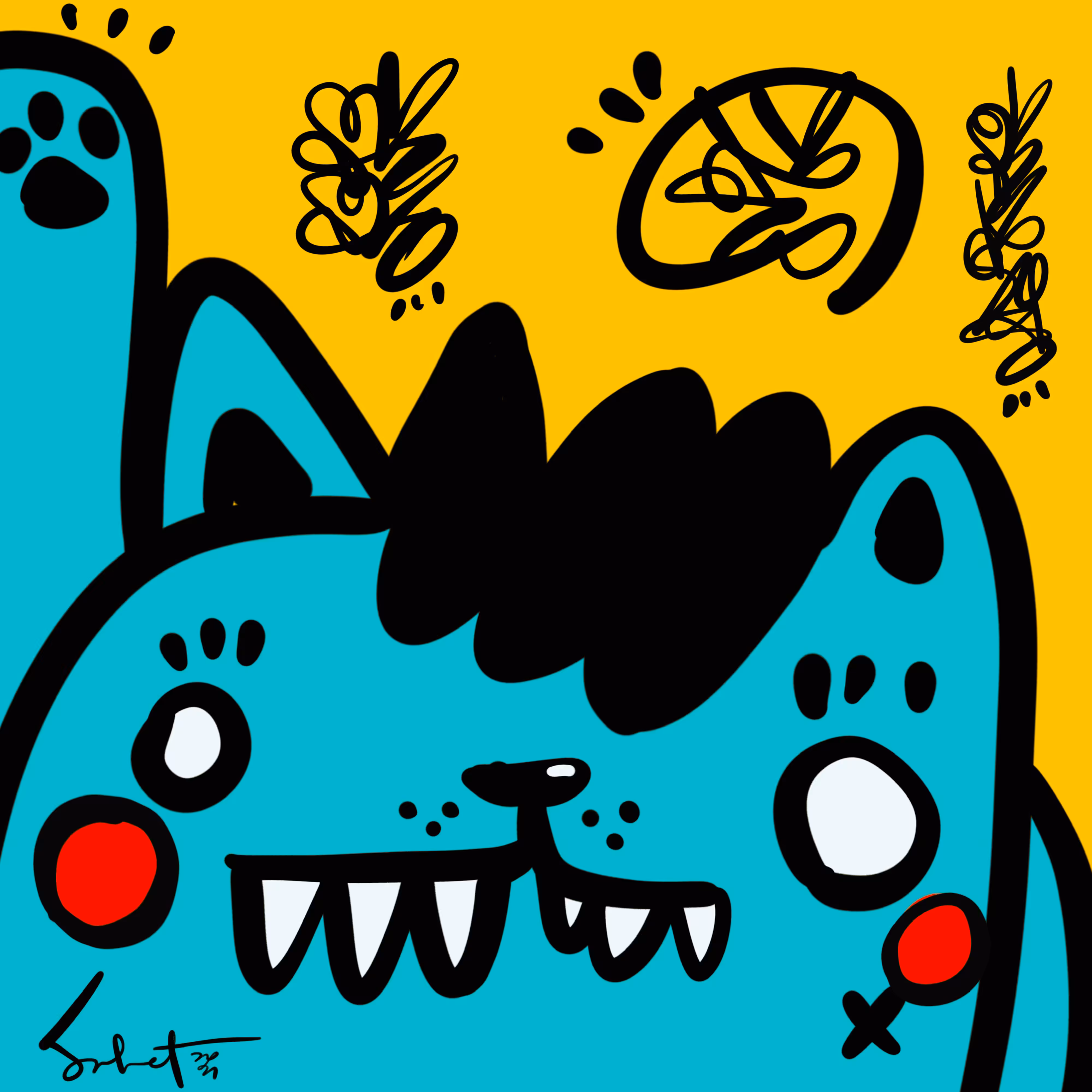 Ugly Kitties by Sabet #308