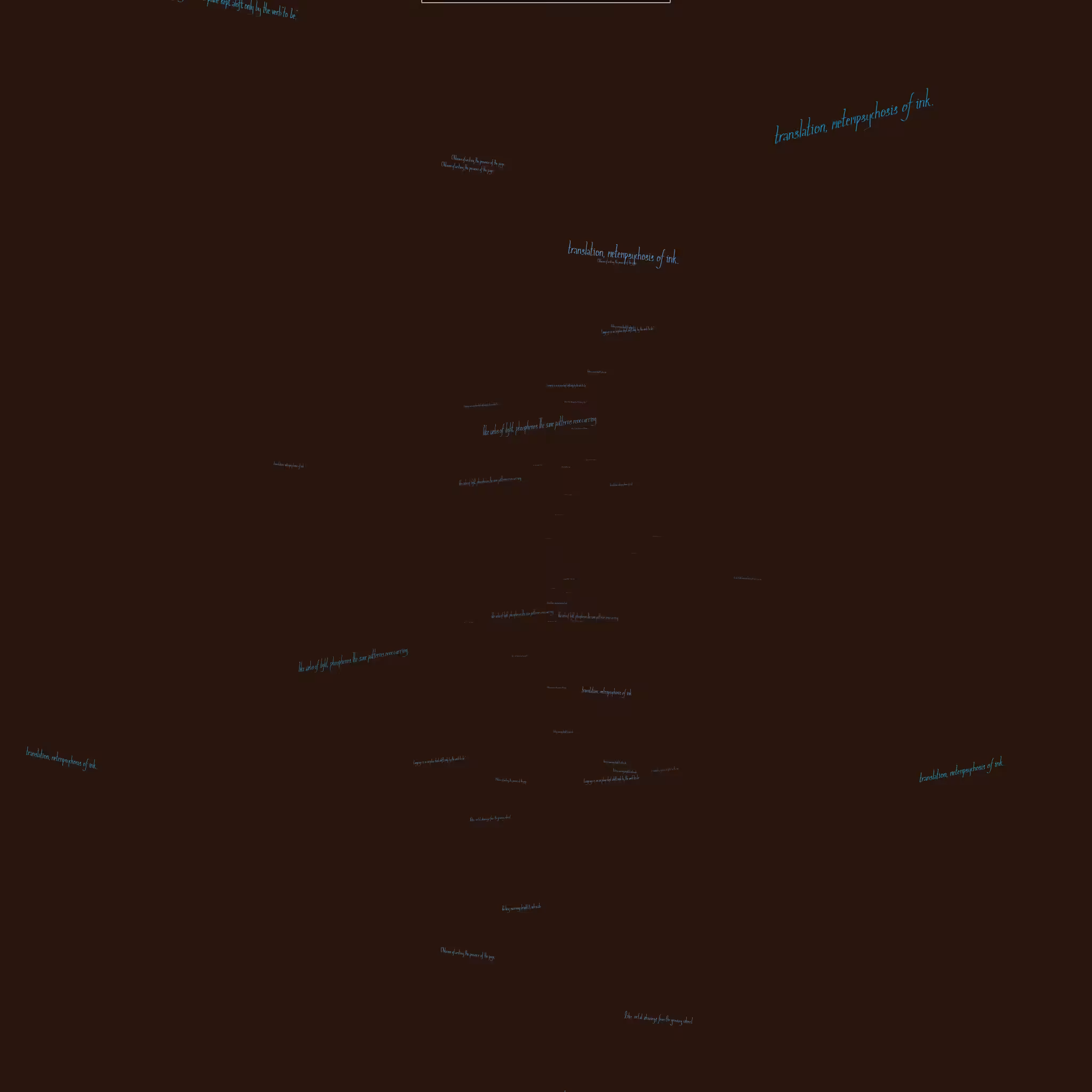 Wordflow #1