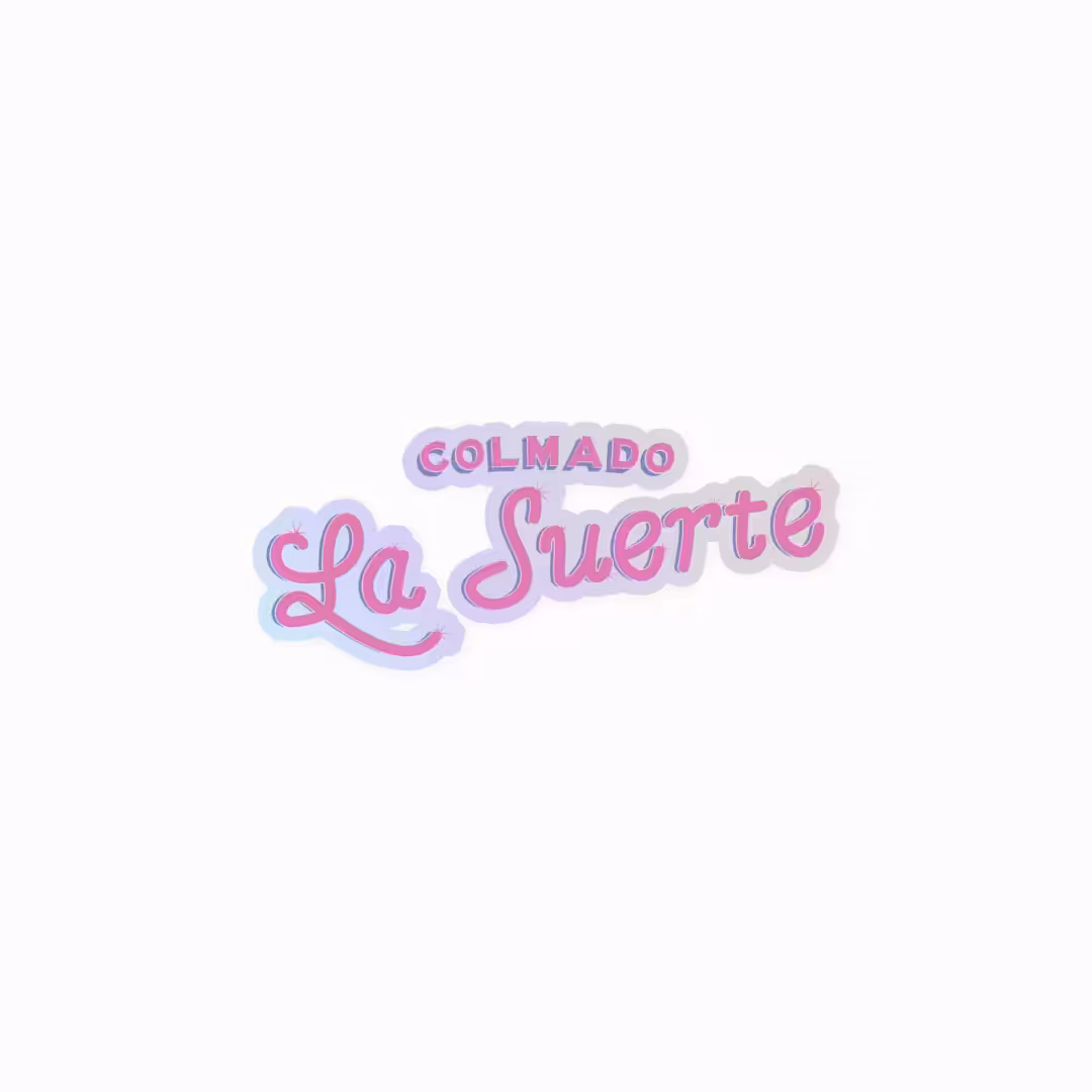 Col. La Suerte Sticker