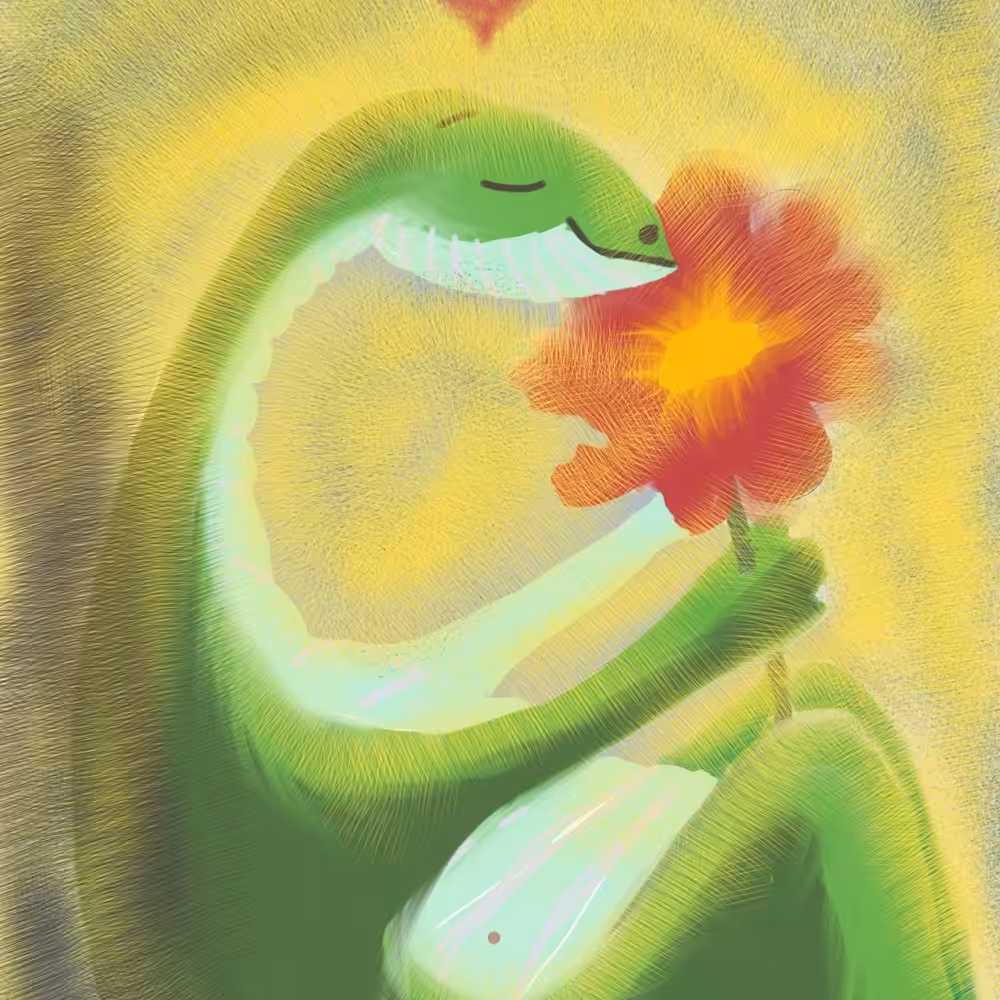 Stop and smell the flowers