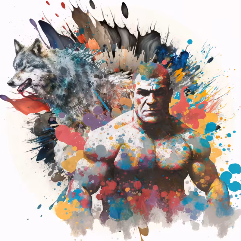 The Wolf and The Wrestler Bloke #14