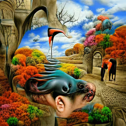 Landscape surrealist