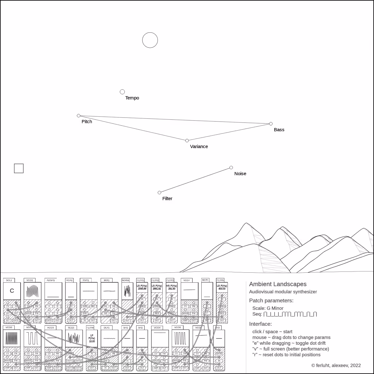 Ambient Landscapes synthesizer #15