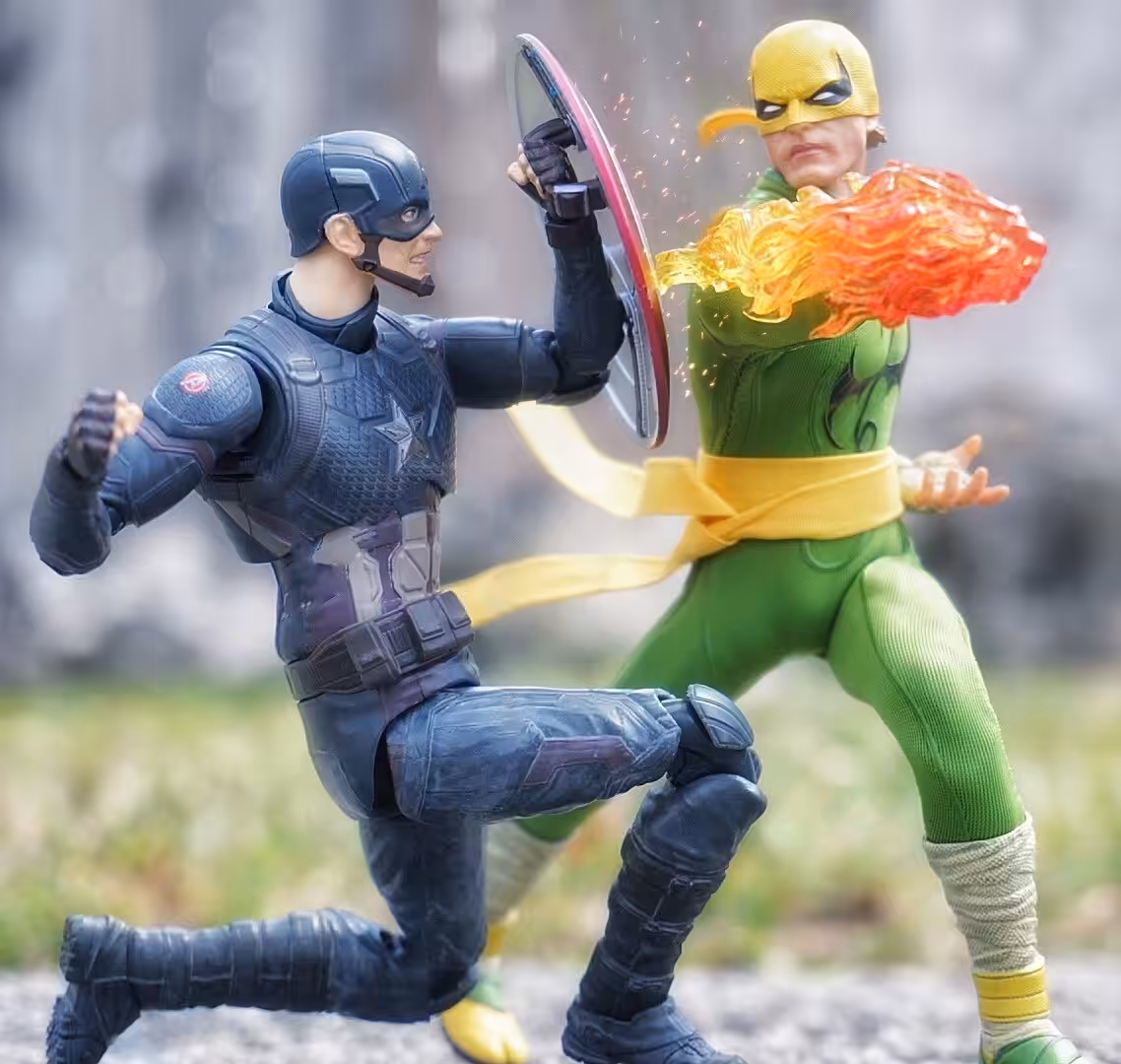 Iron Fist vs Capitan America 