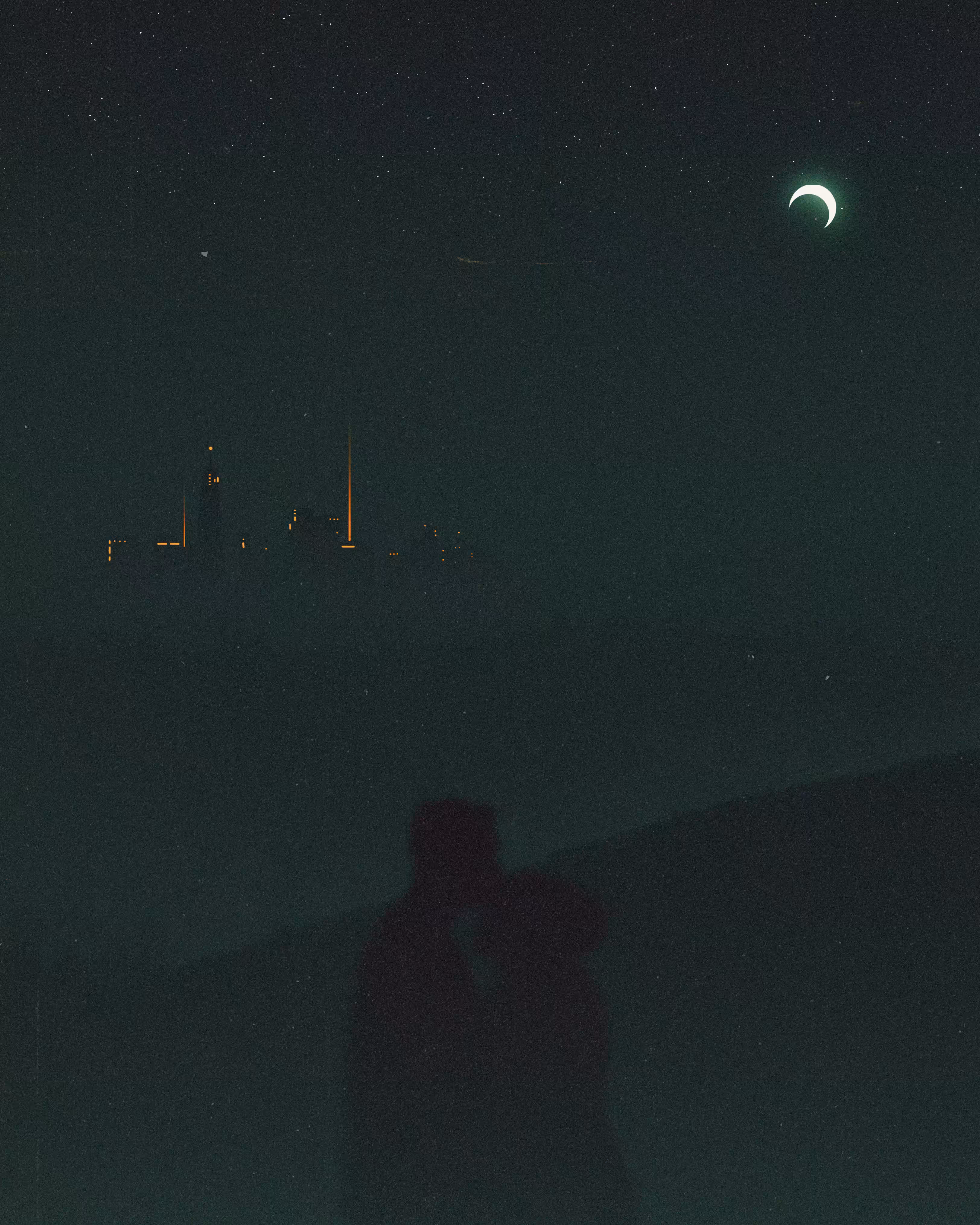 away from the city