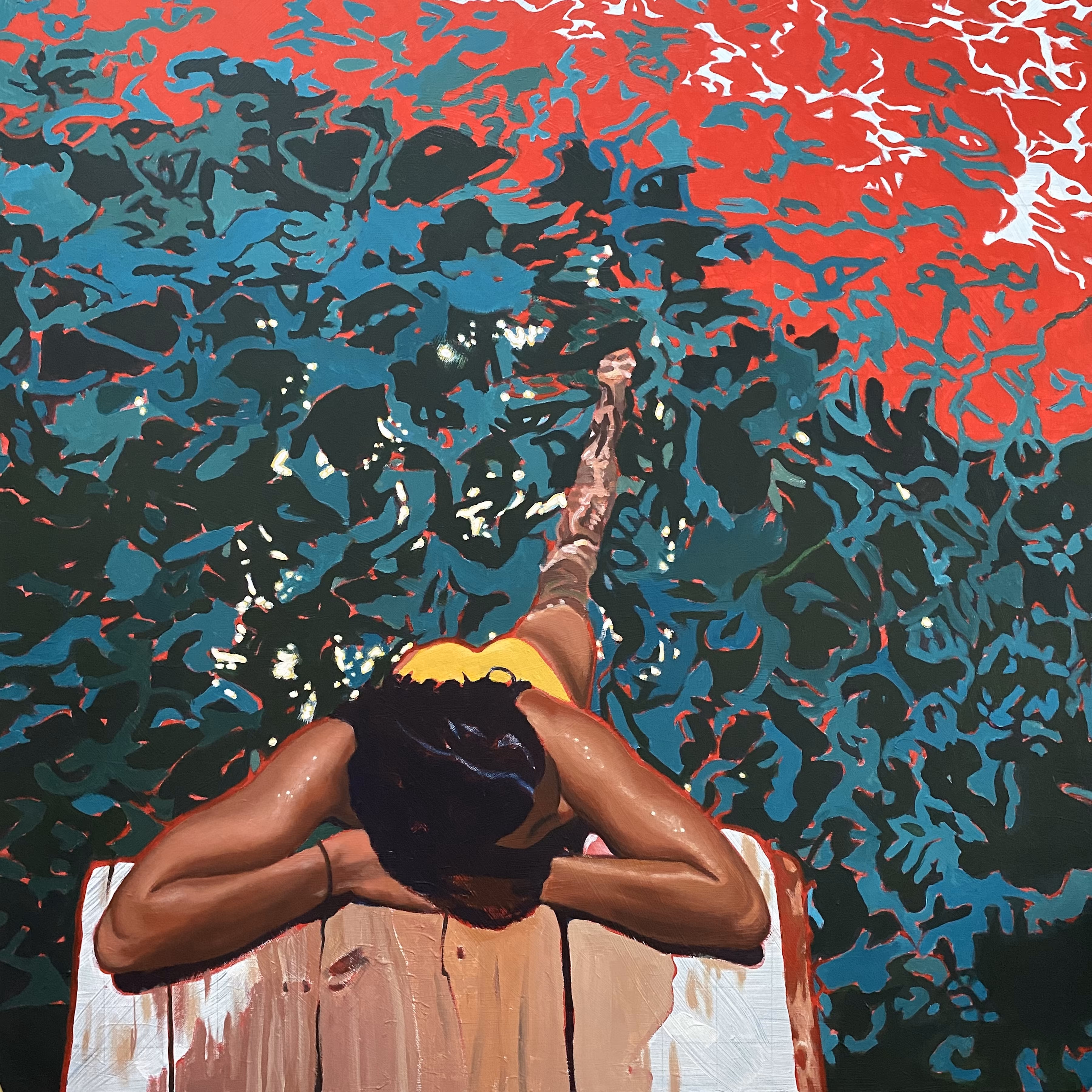 "Listening to all that summer breeze" #5