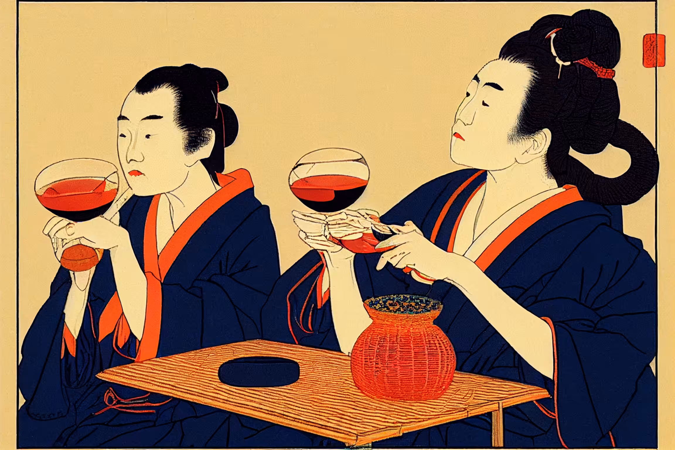 One last drink / Japanese A(i)rt
