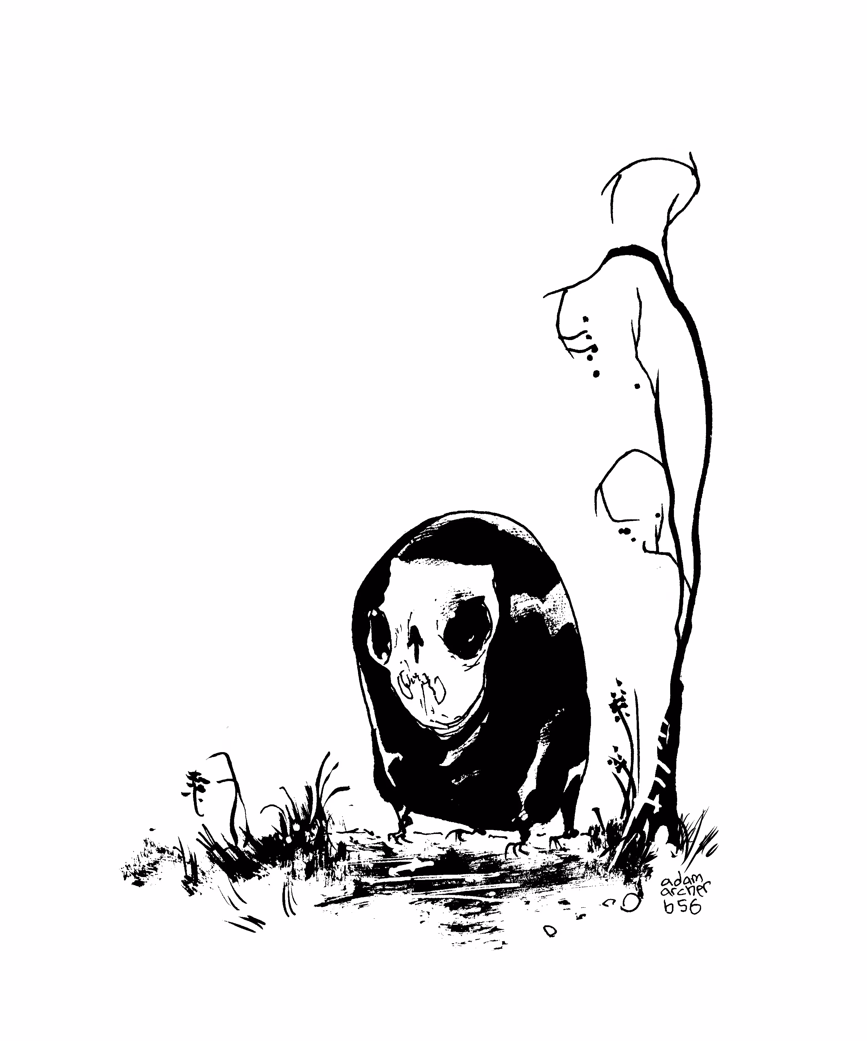 adam archer's doodles: black series 056