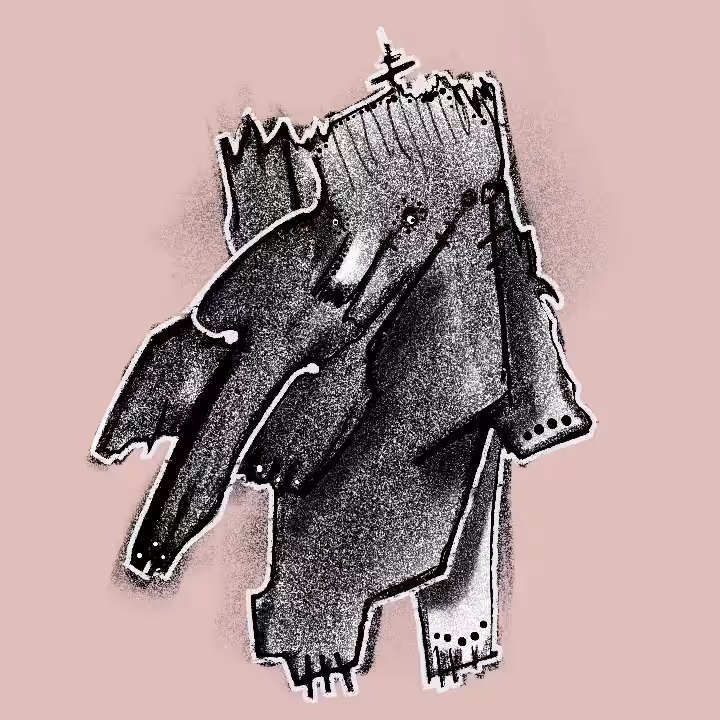 Imaginary Animal - The Two-Trunked Anteater