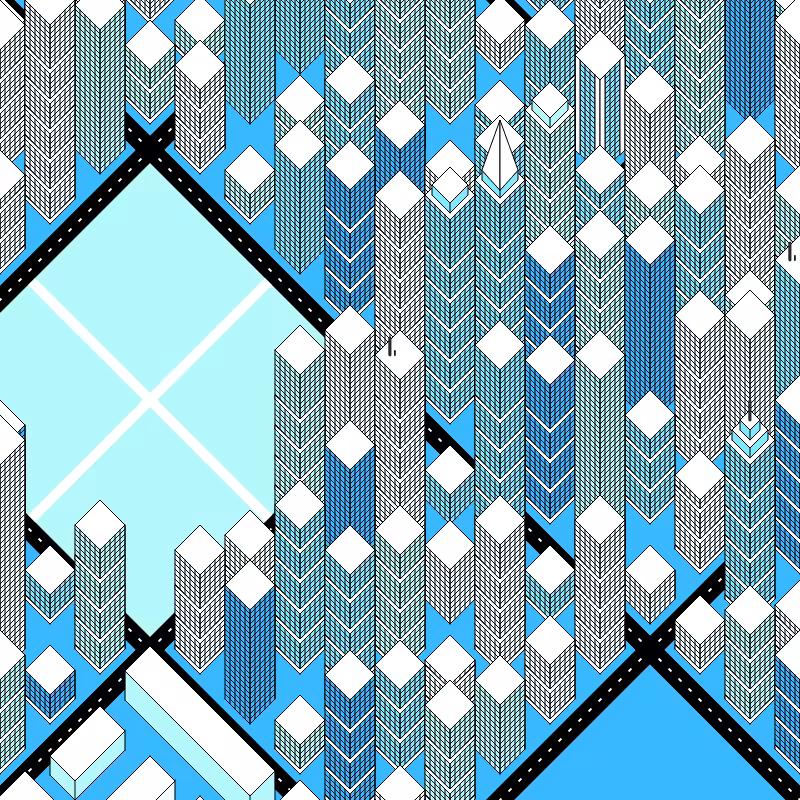 A City from Above #30