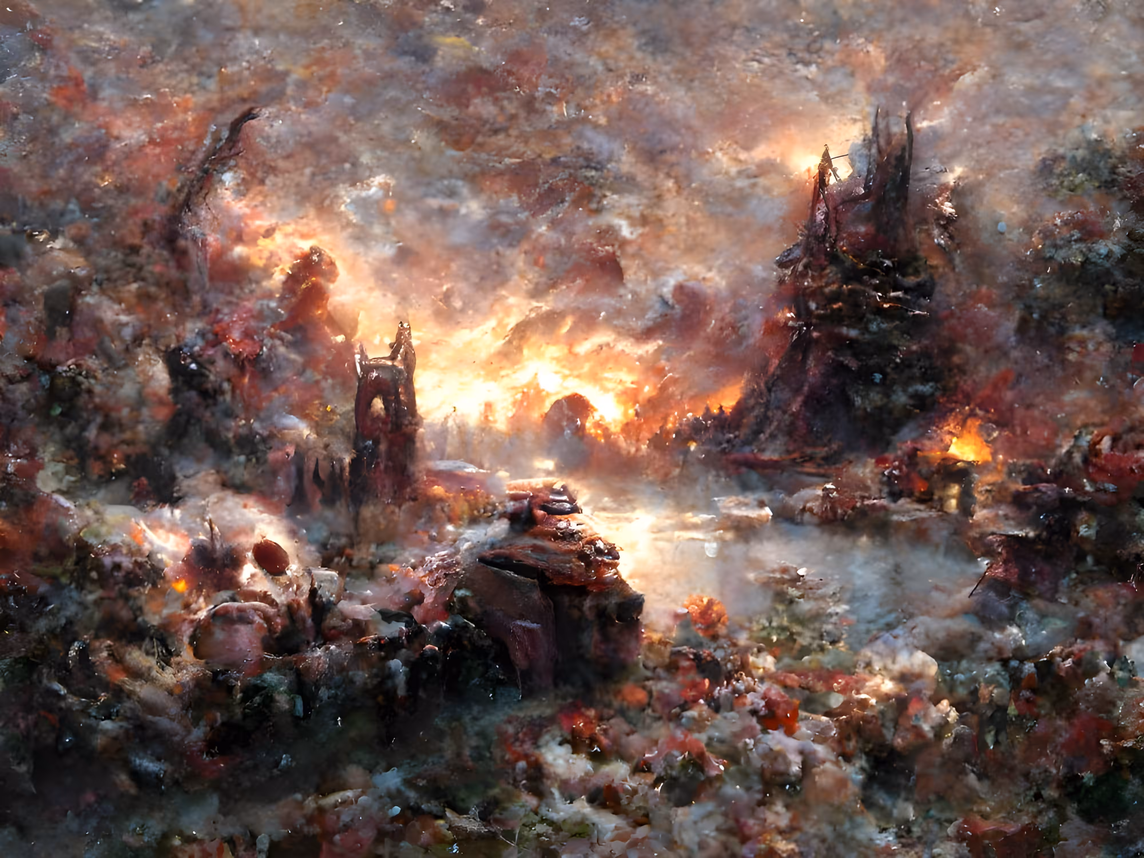 Amidst the Inferno