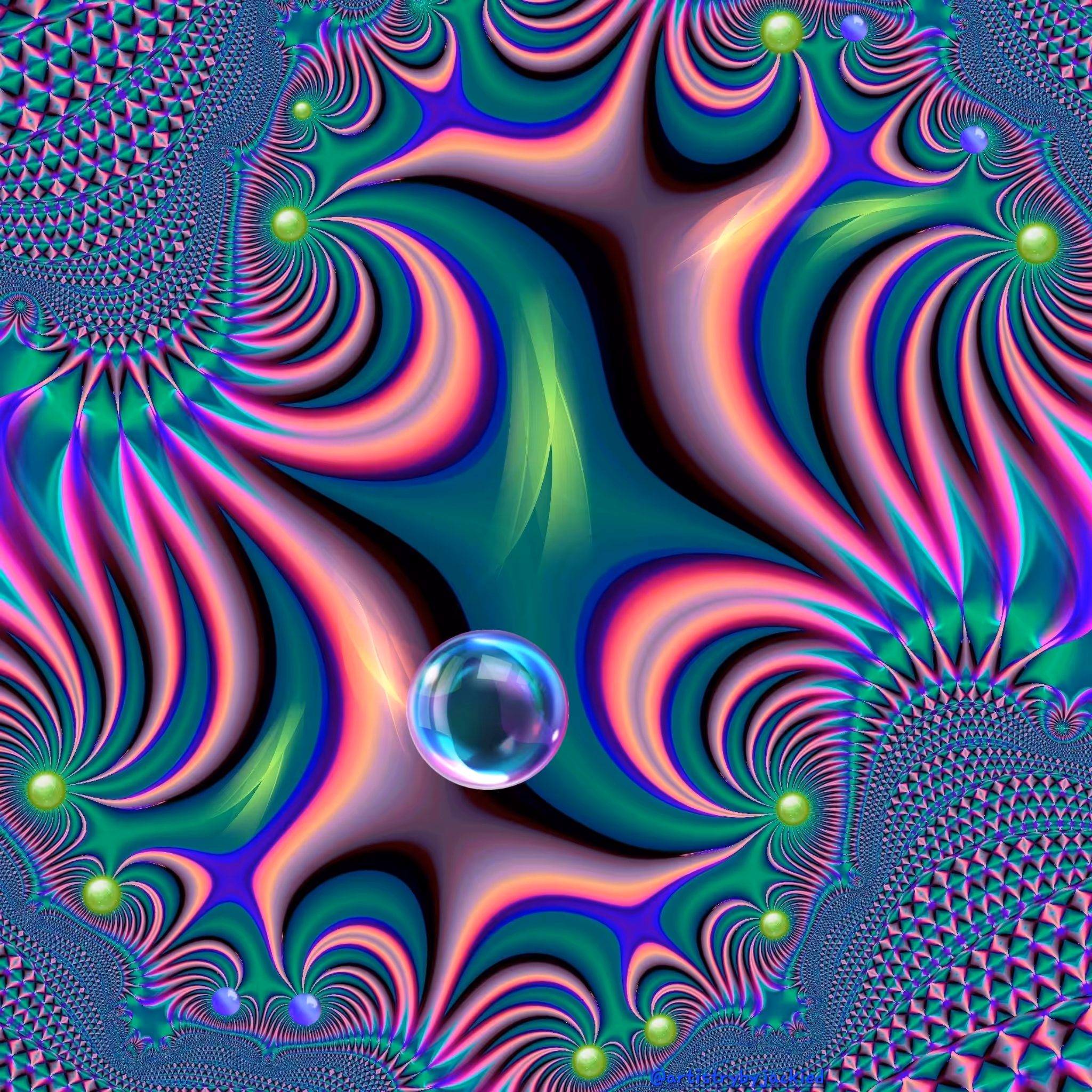 Candy Store Delight - Fractal #12