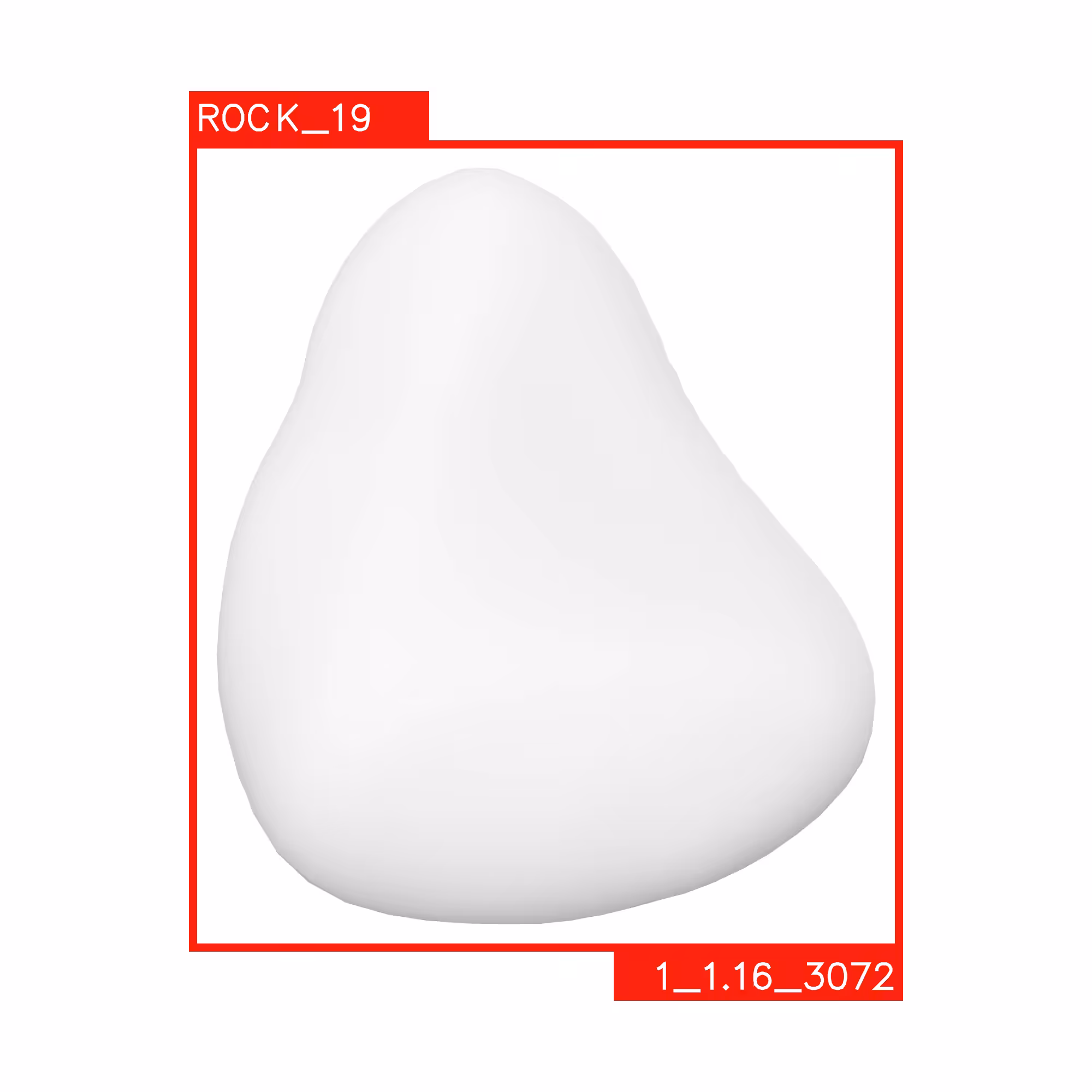 UNSHADED ROCKS: ROCK 19