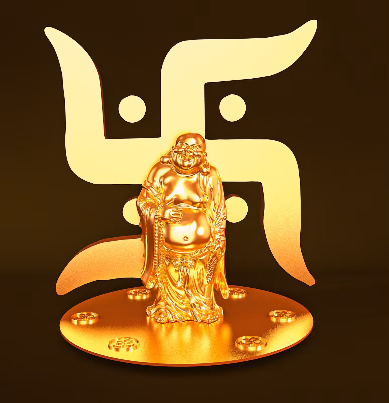 卐 THE LAUGHING BUDDHA 卐