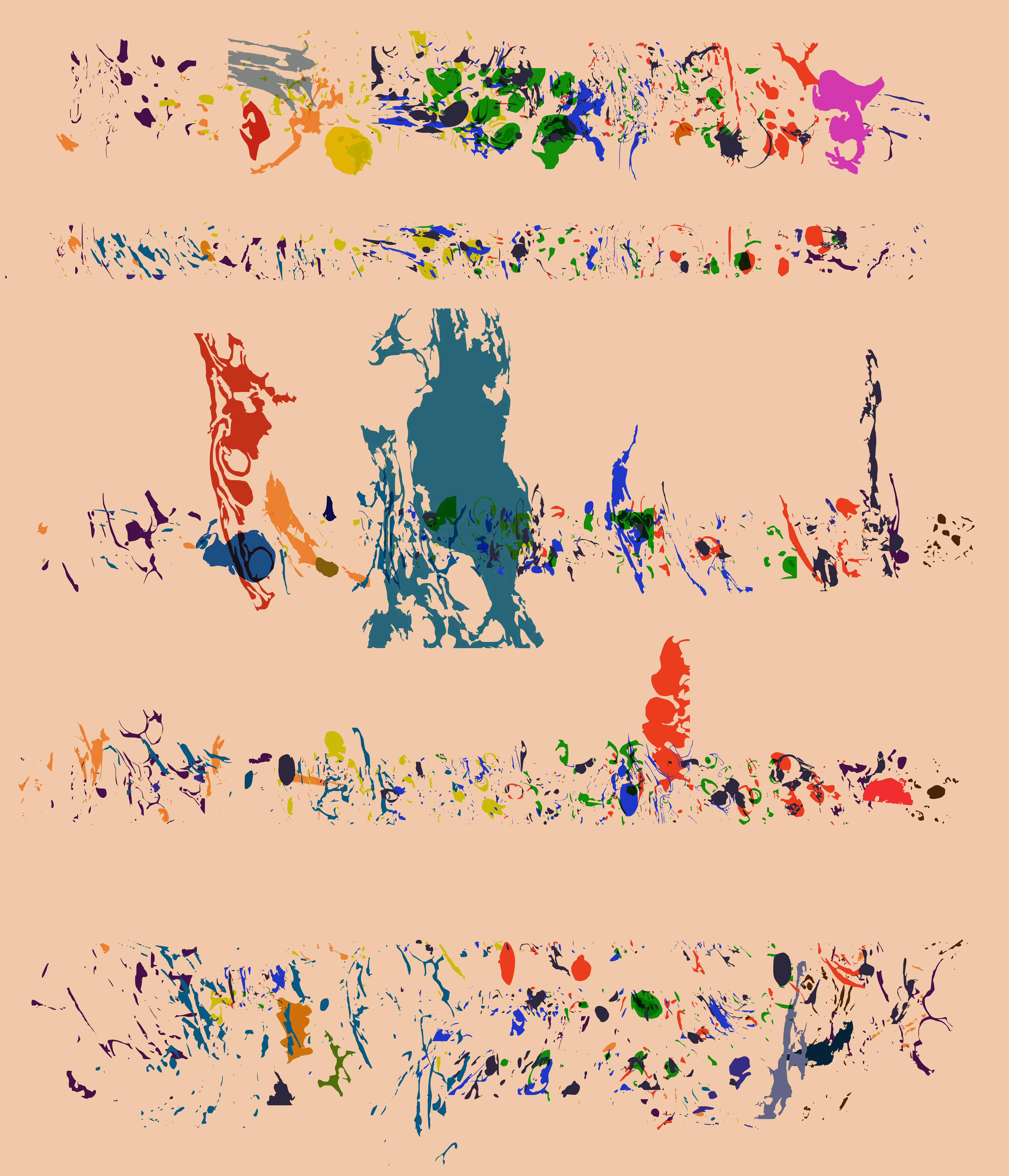 things to be remembered + things to be forgotten = the space of memory 