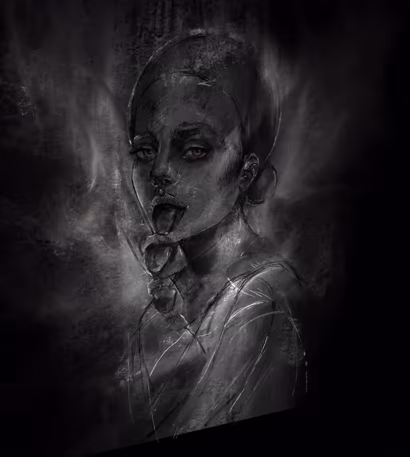 the girl in the smokes