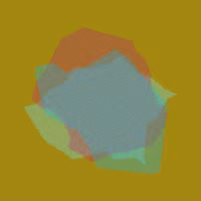 Moiré Mesh Paintings #2