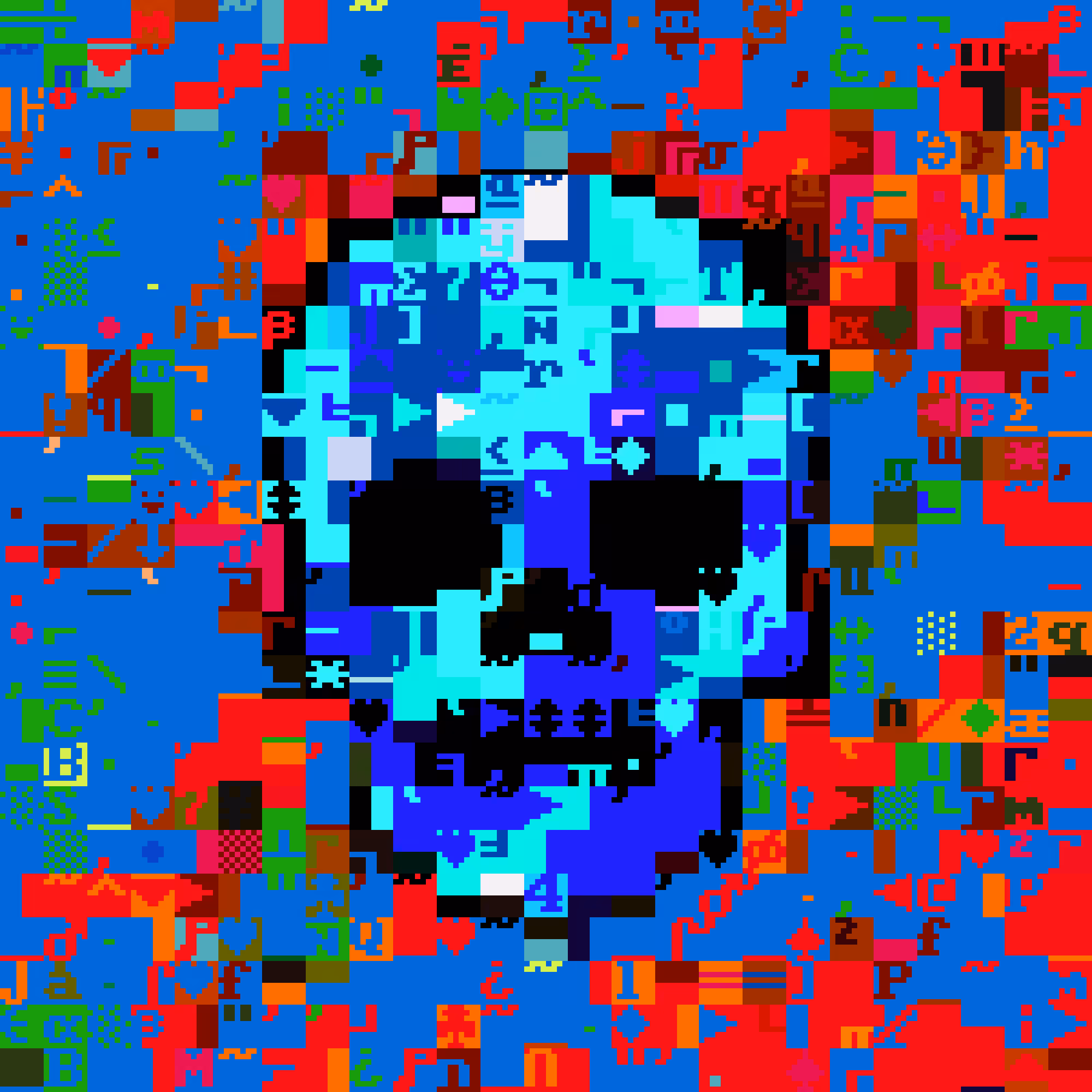DOS Skull 0393