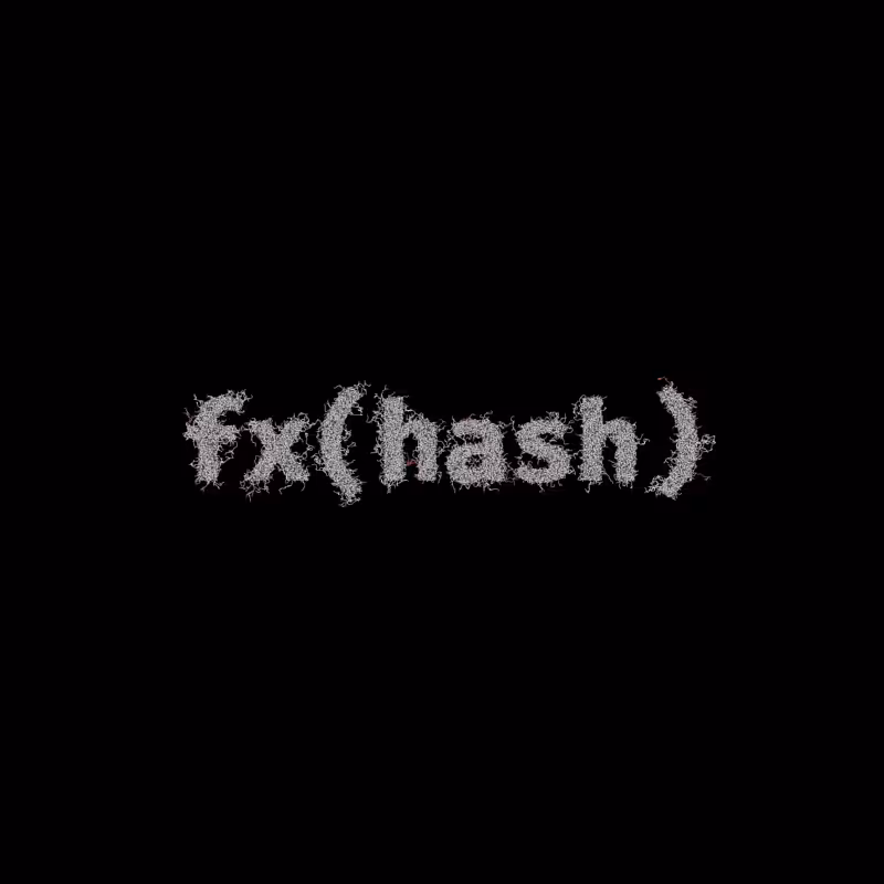 FXHASH Generative Logo #884