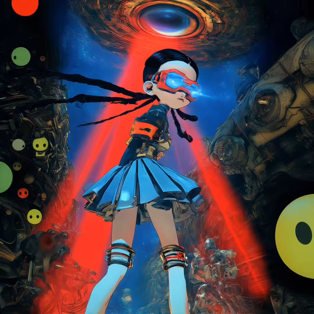 Sci-fi Girl Transformation