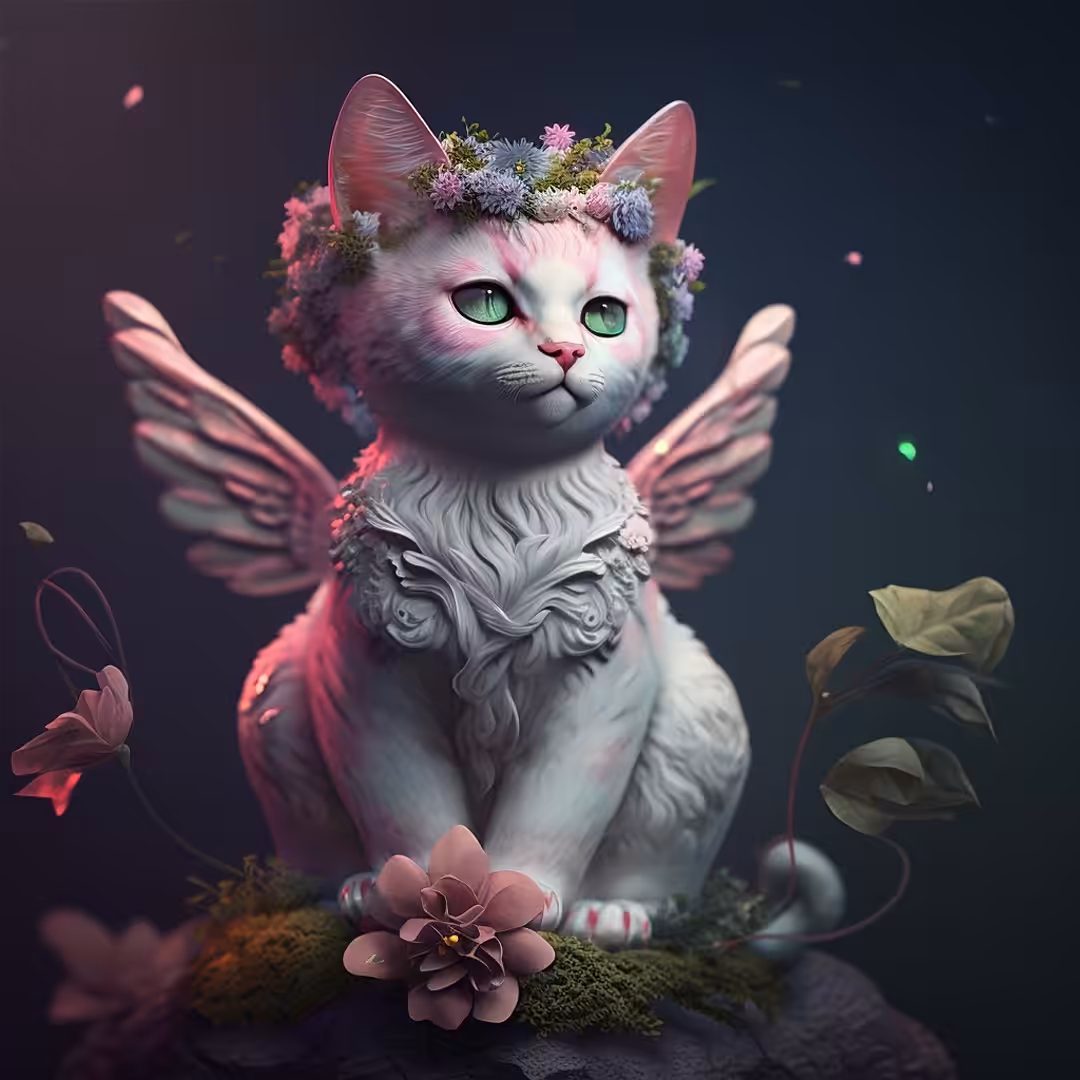 Cats are angels