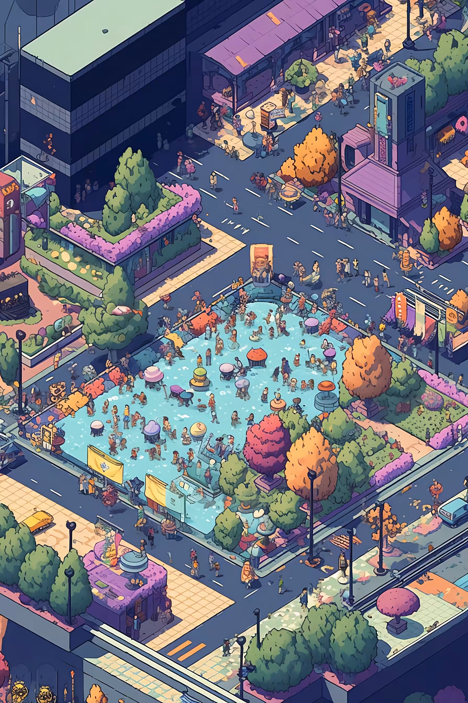 Pool in the City