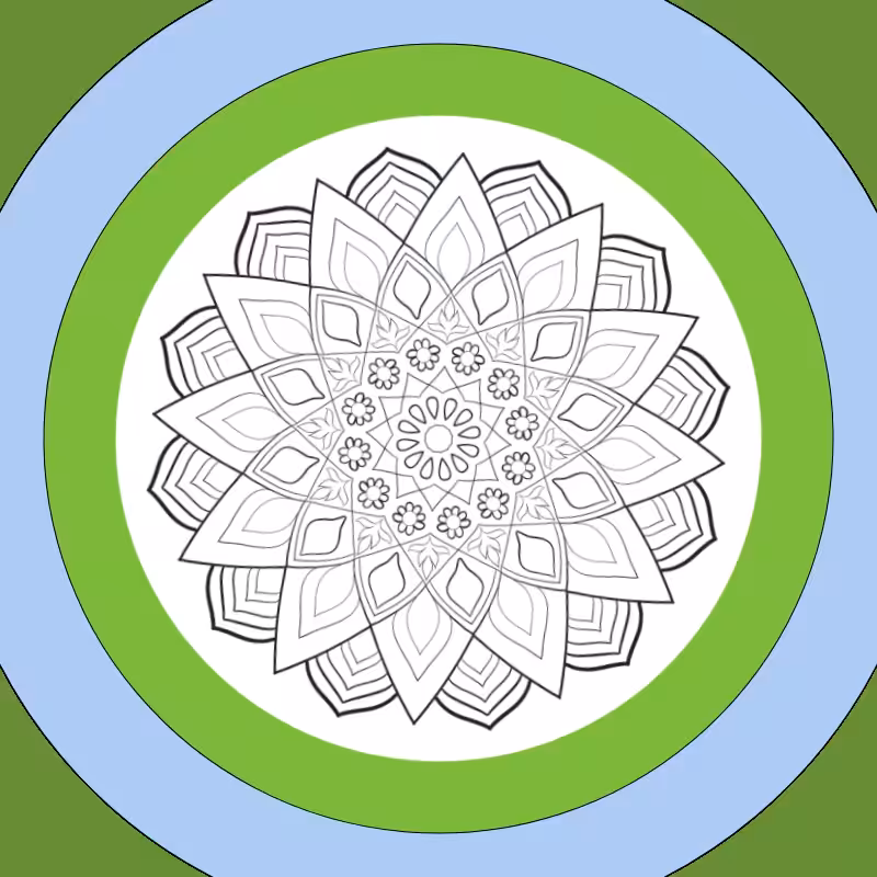 Hypnotic Mandala Series I #2