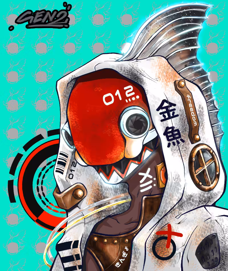#012 Tancho V colors Punk