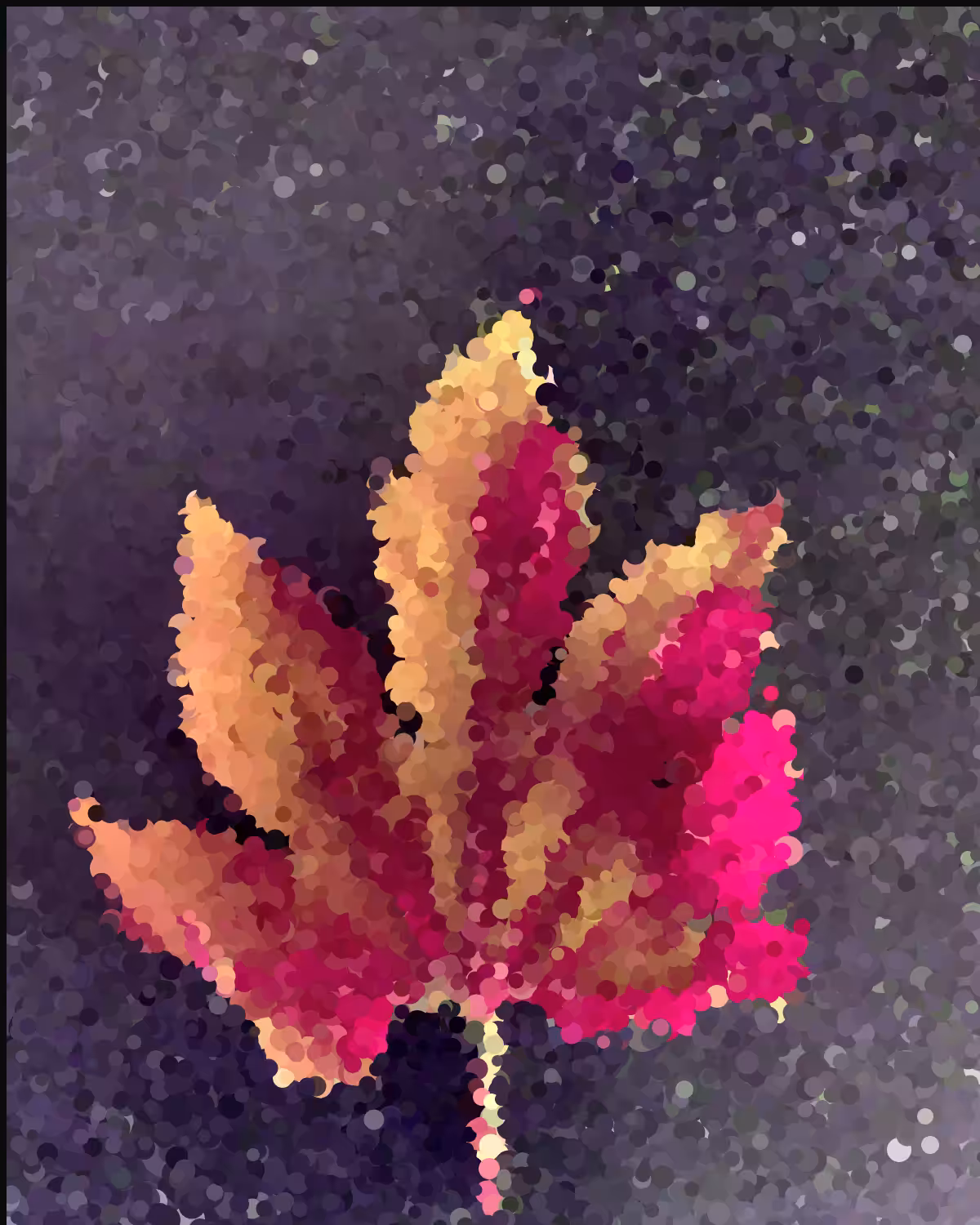 Seasons Greetings from a Leaf #1