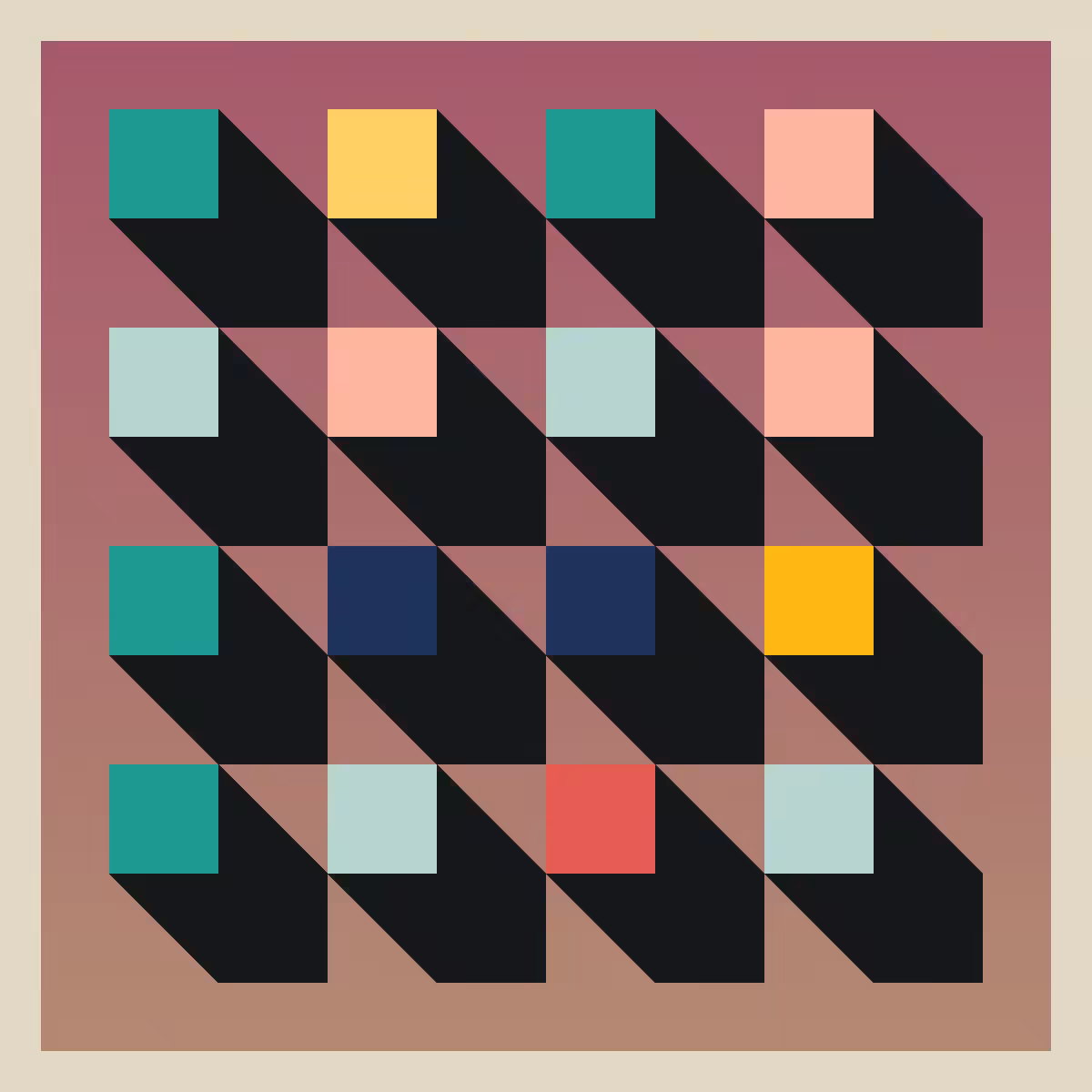 Bauhaus Cubes