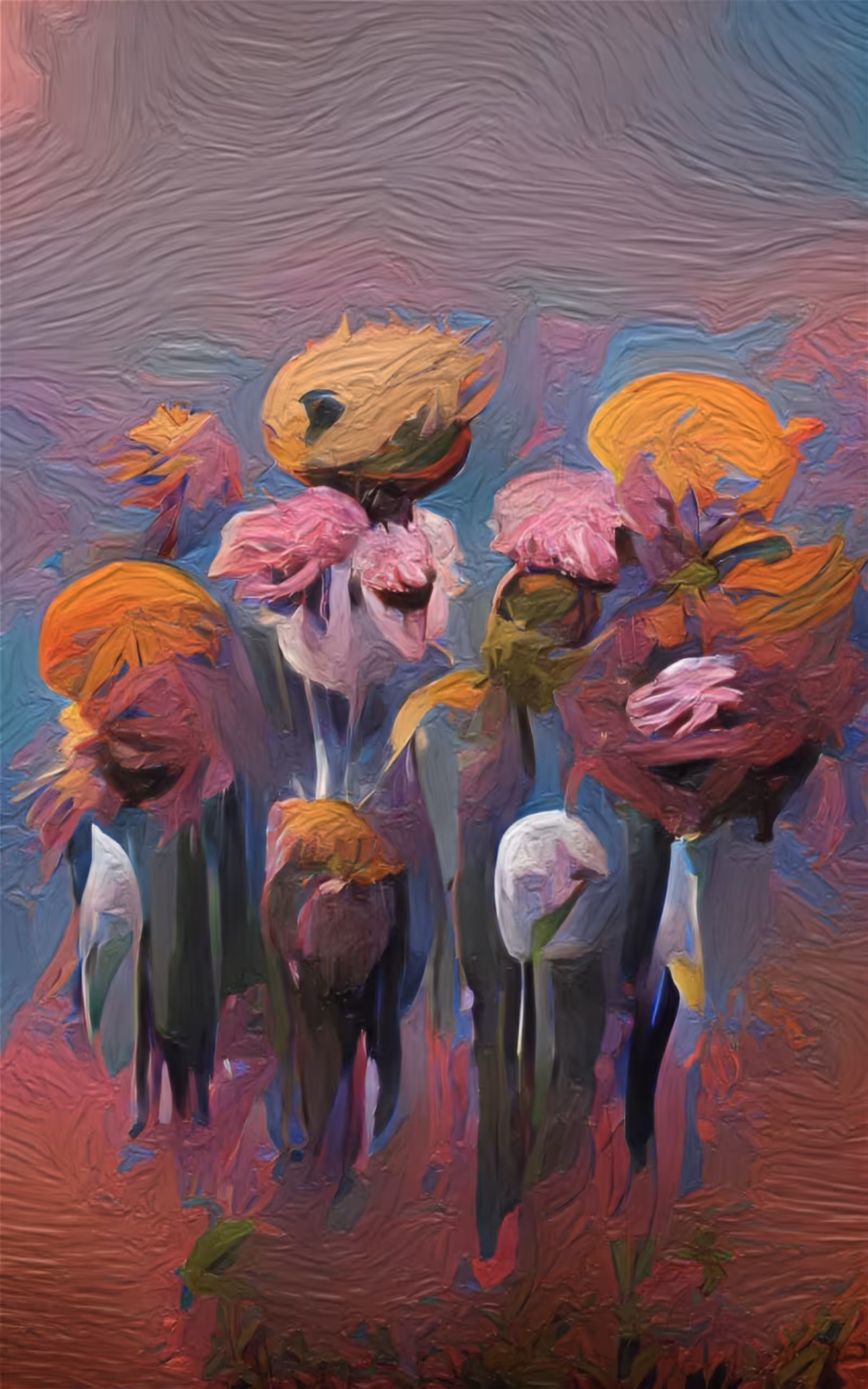 Flowers and People #2