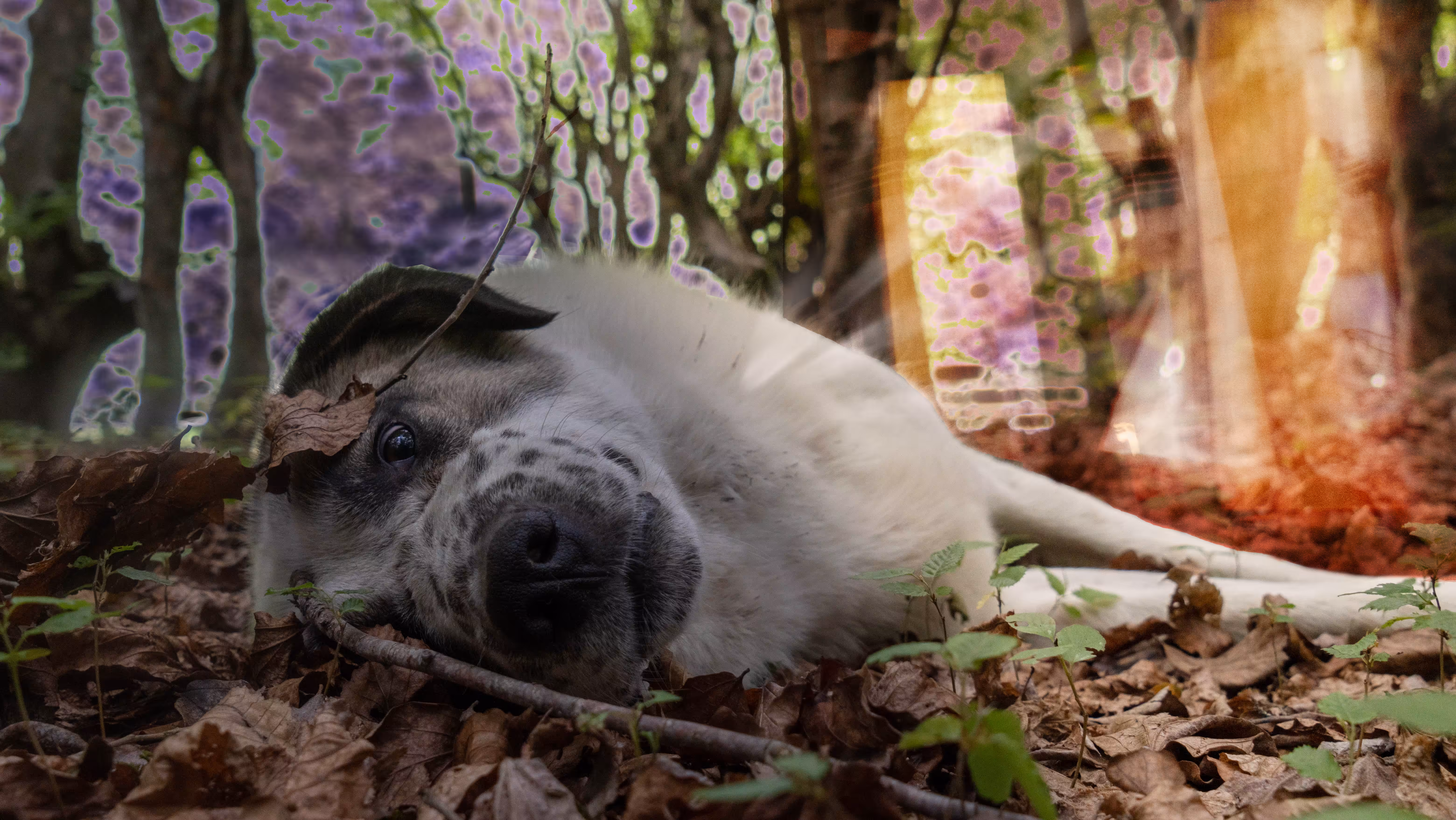  The dream of a free dog