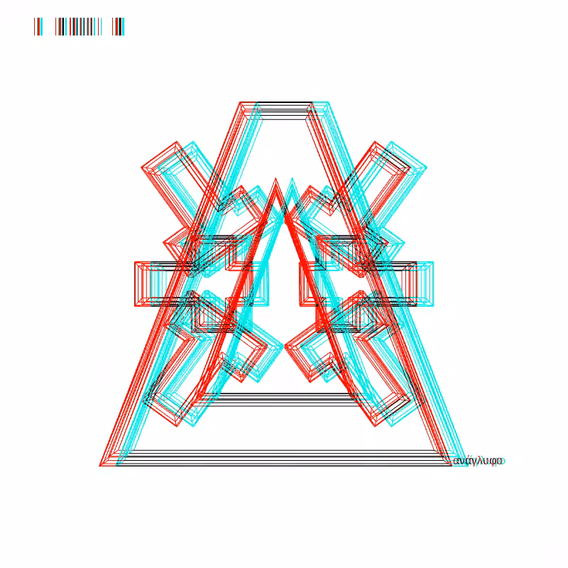anaglyph - CRYPTO EMBLEM _1 #4